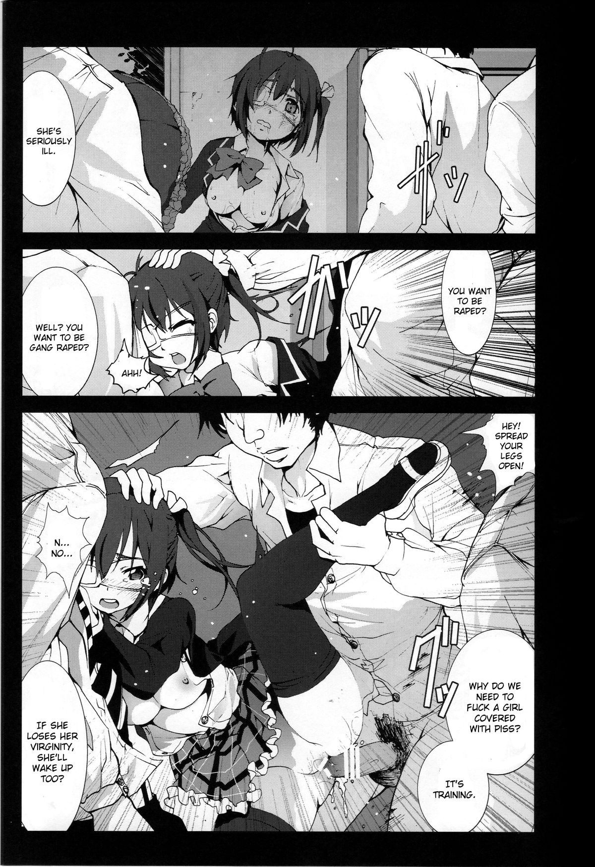 Takanashi Rikka o Nakisakebu made Rape Shitai! | I Want to Rape Takanashi Rikka Until She Cries - Page 12