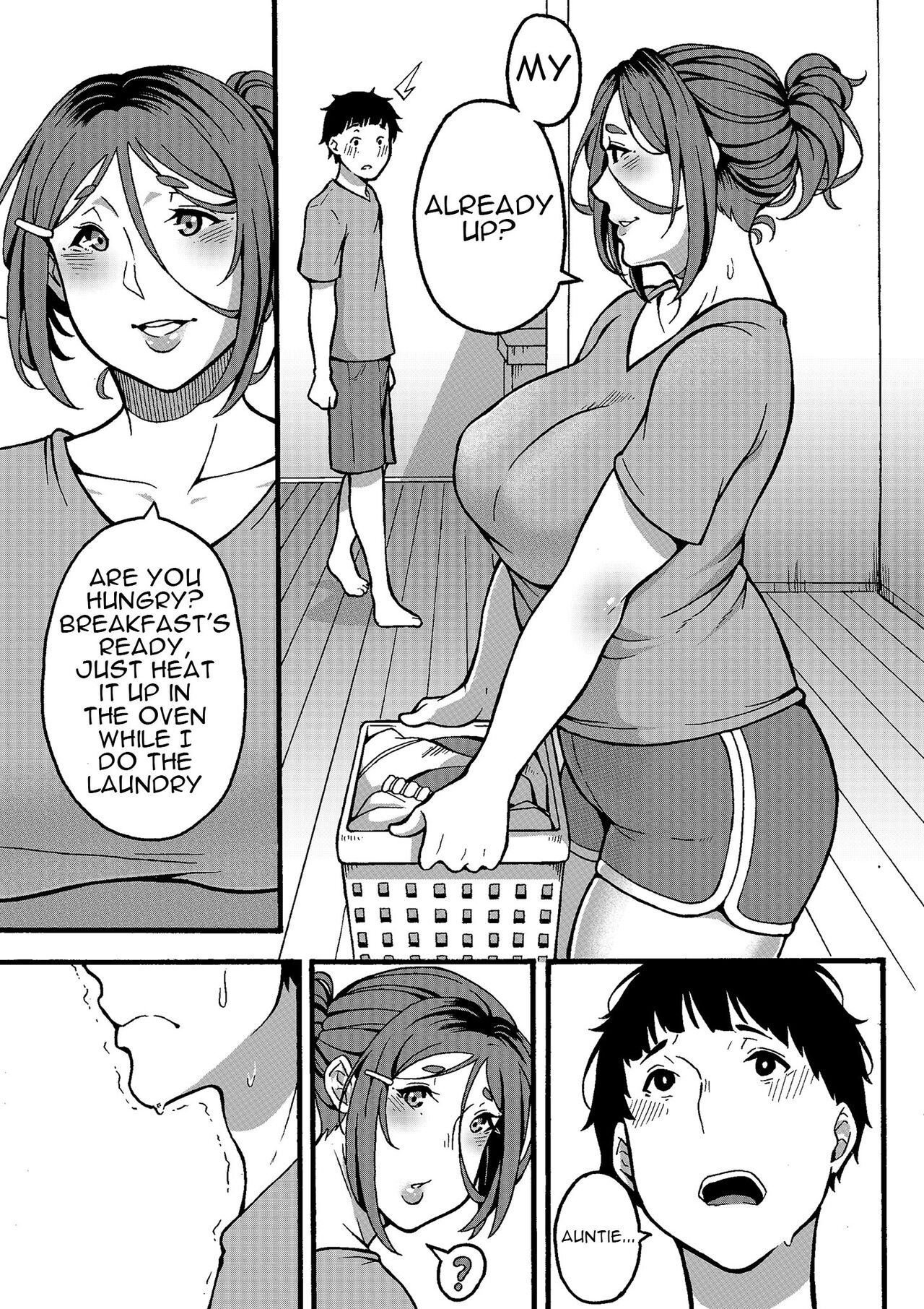 Oba-han to Ee Koto Seehen? | Wanna Do Something Nice With Your Auntie? - Page 48