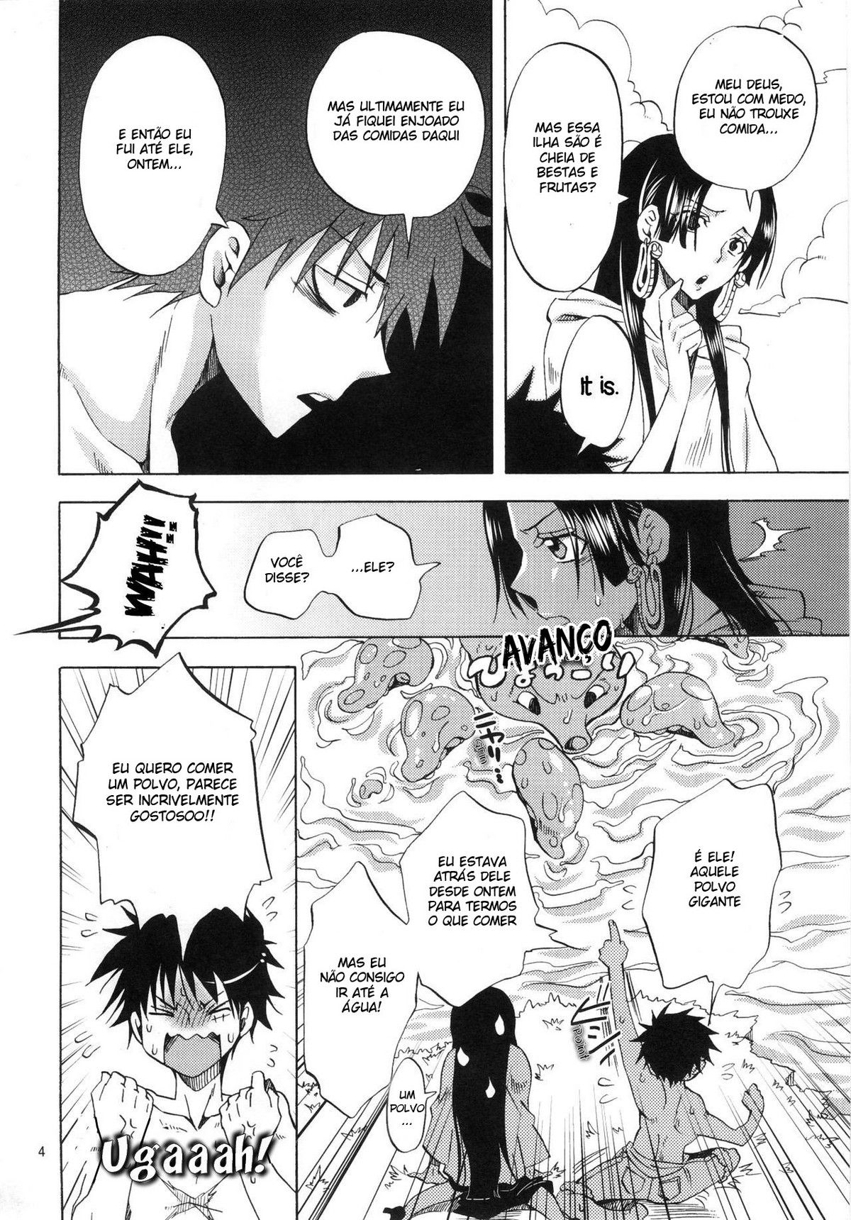 A Princesa e o Polvo Pegajoso! - Page 3
