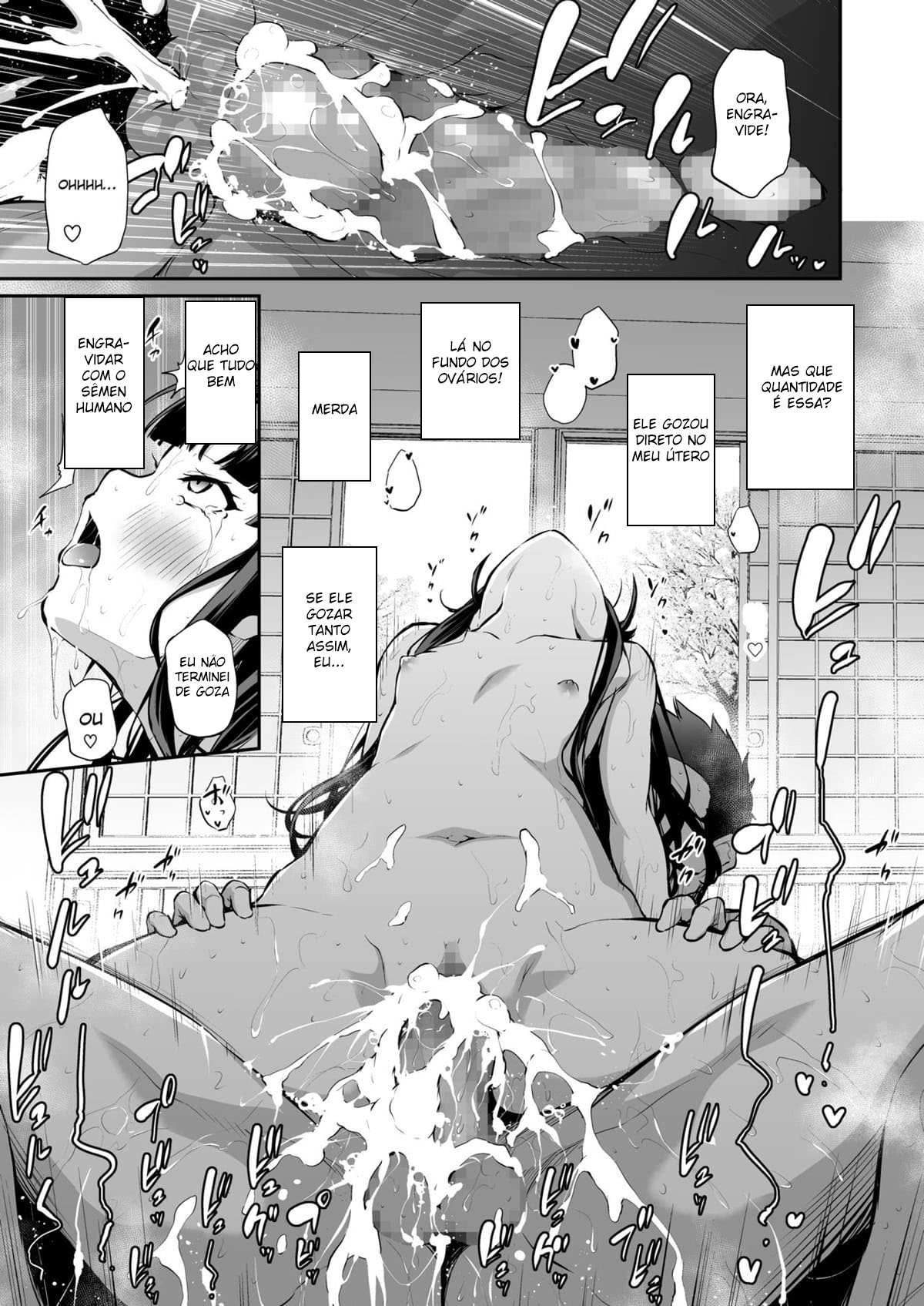 Mesukko Okami Wakarase Shuzai Kirokul - Page 36