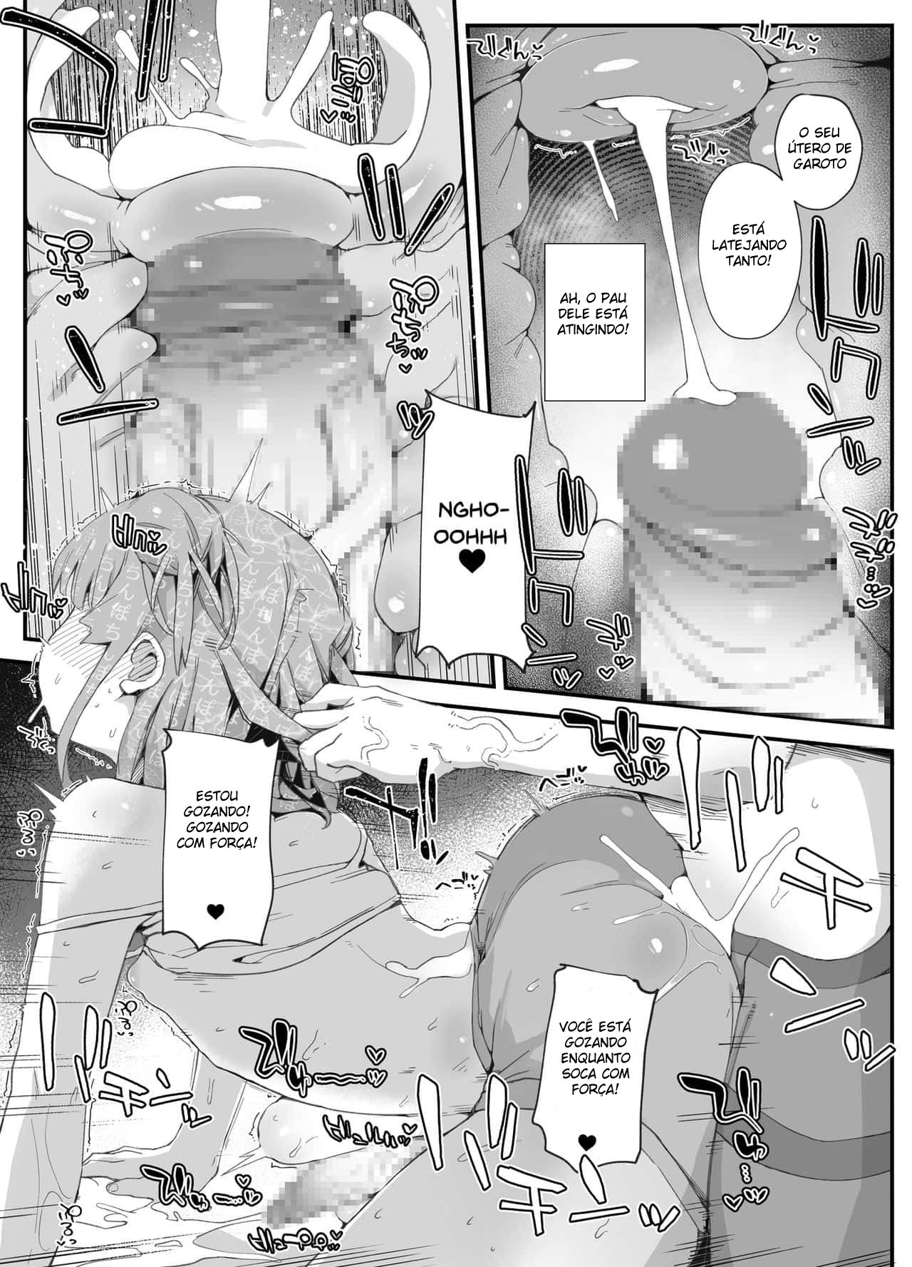 Uma Trap Conhece a Futanari de Sua Onee-chan - Page 22
