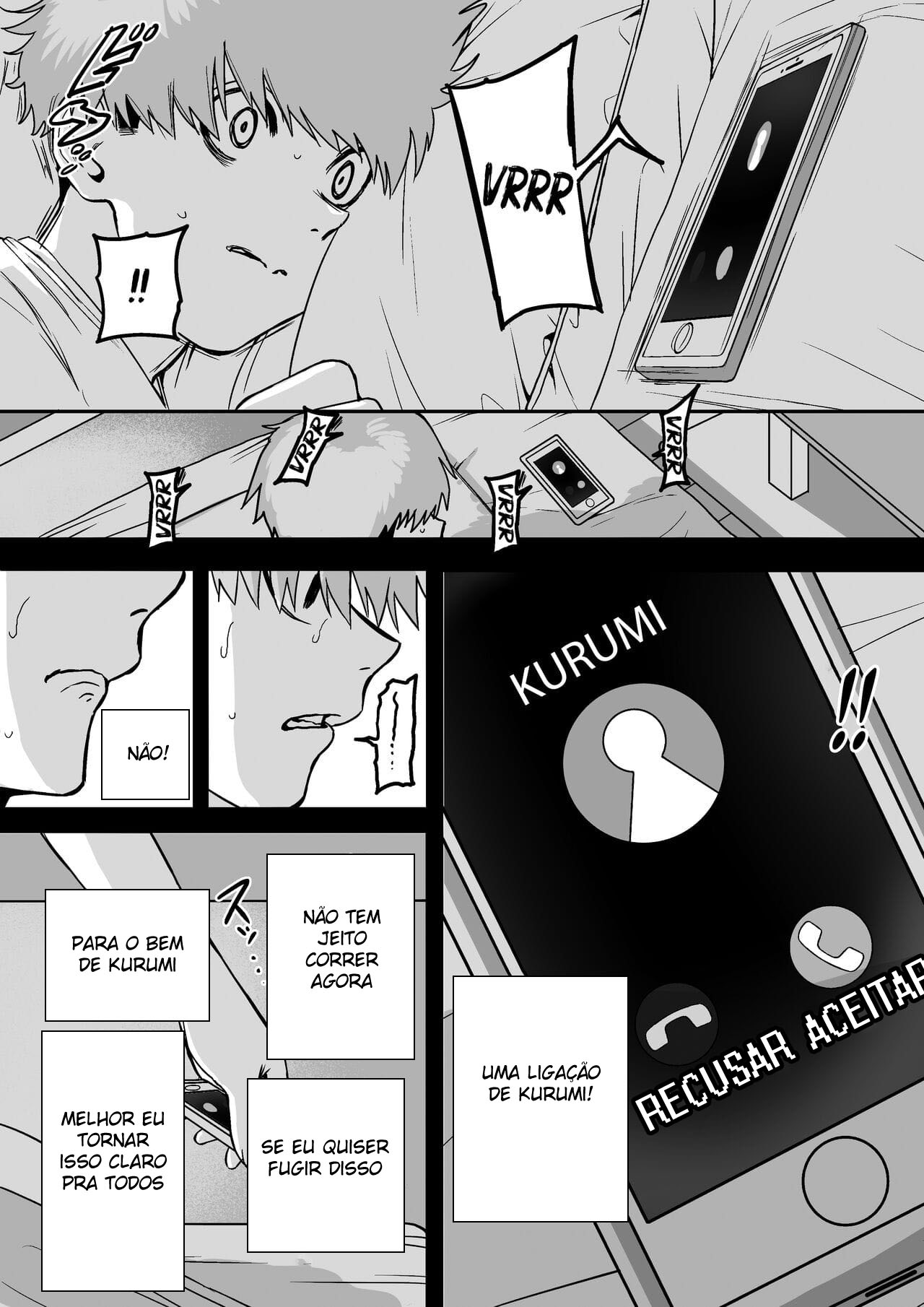 Amor Dividido Entre uma Rocha e um Lugar Difícil 4 - Page 8