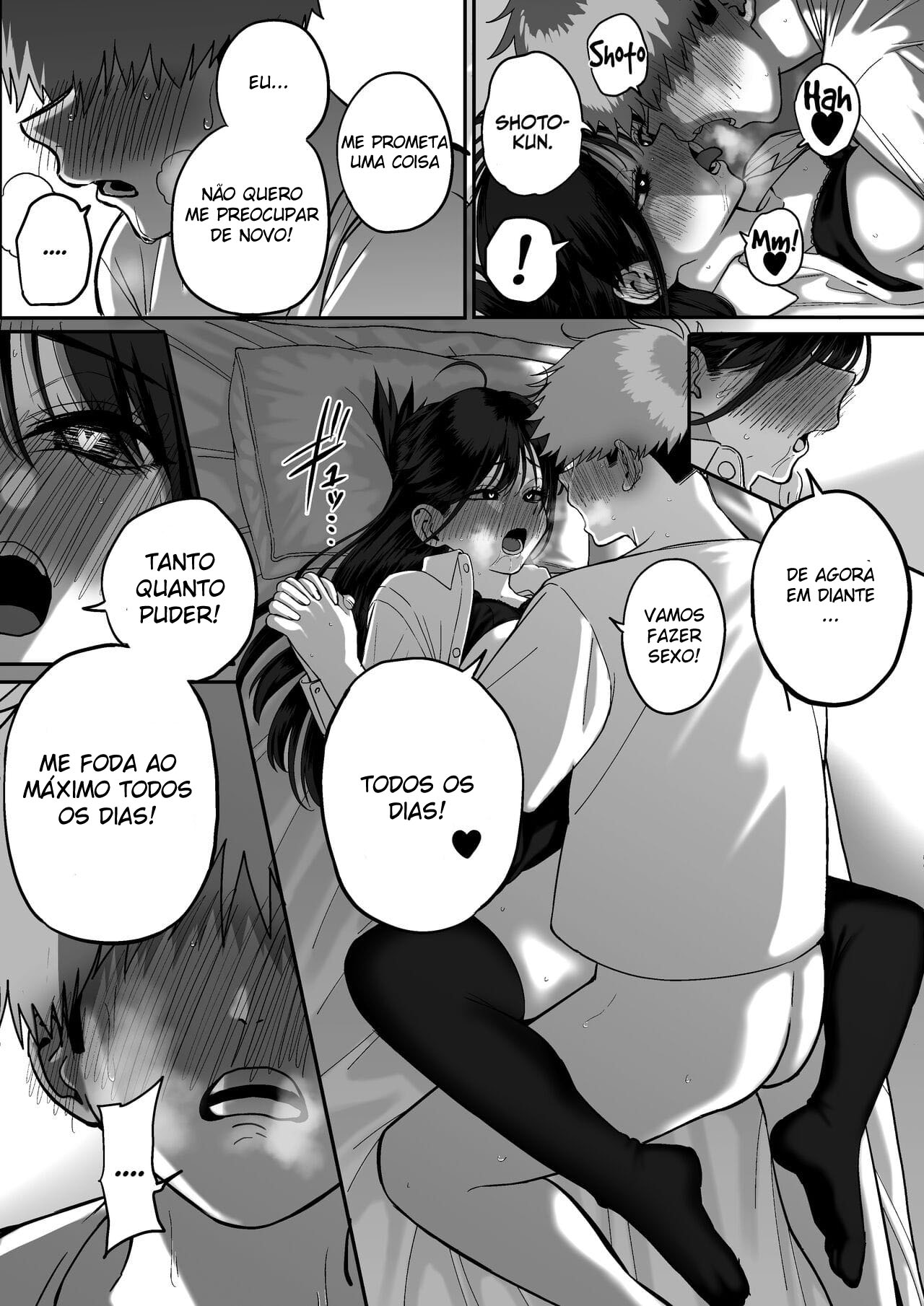 Amor Dividido Entre uma Rocha e um Lugar Difícil 4 - Page 34