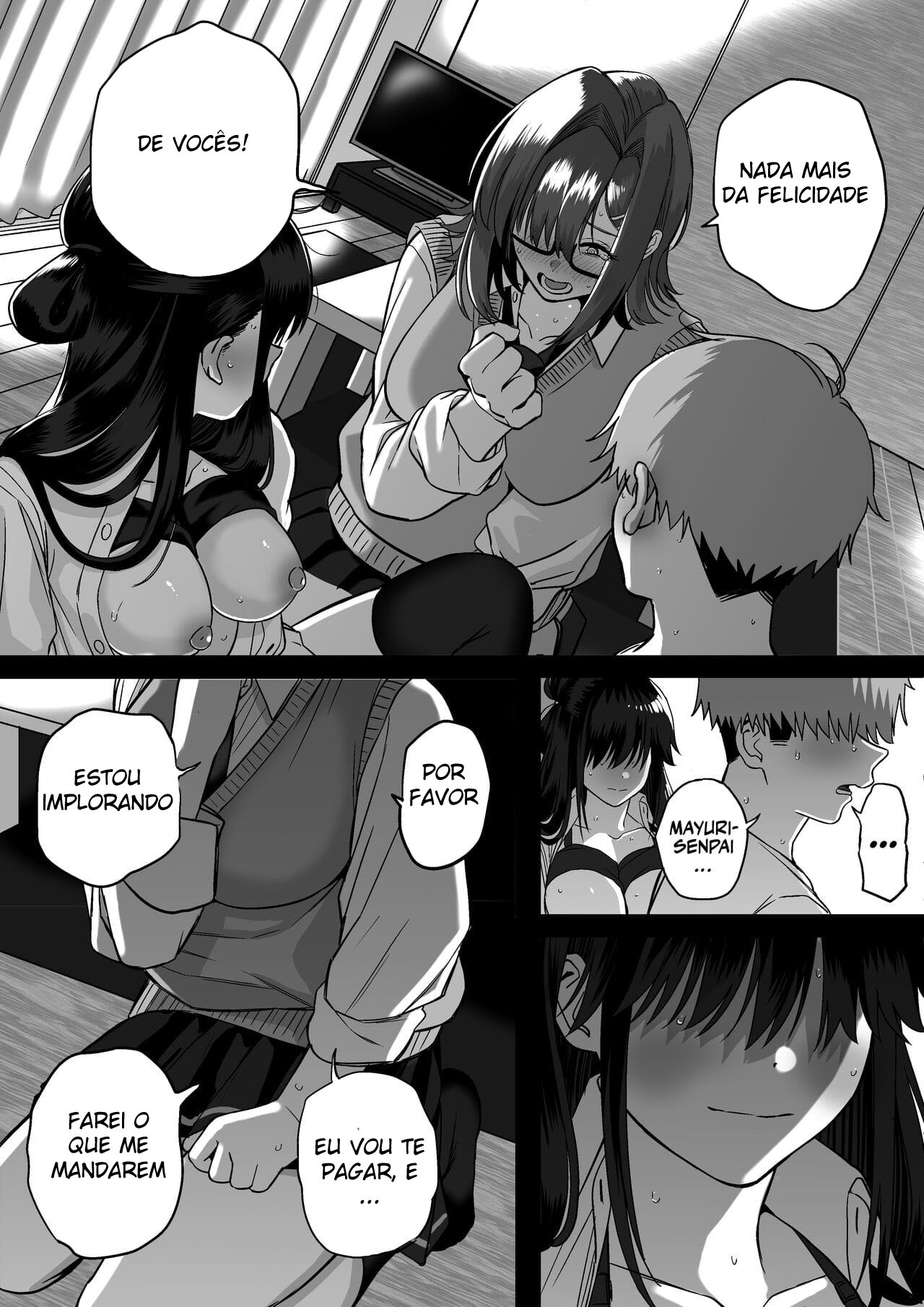 Amor Dividido Entre uma Rocha e um Lugar Difícil 4 - Page 40