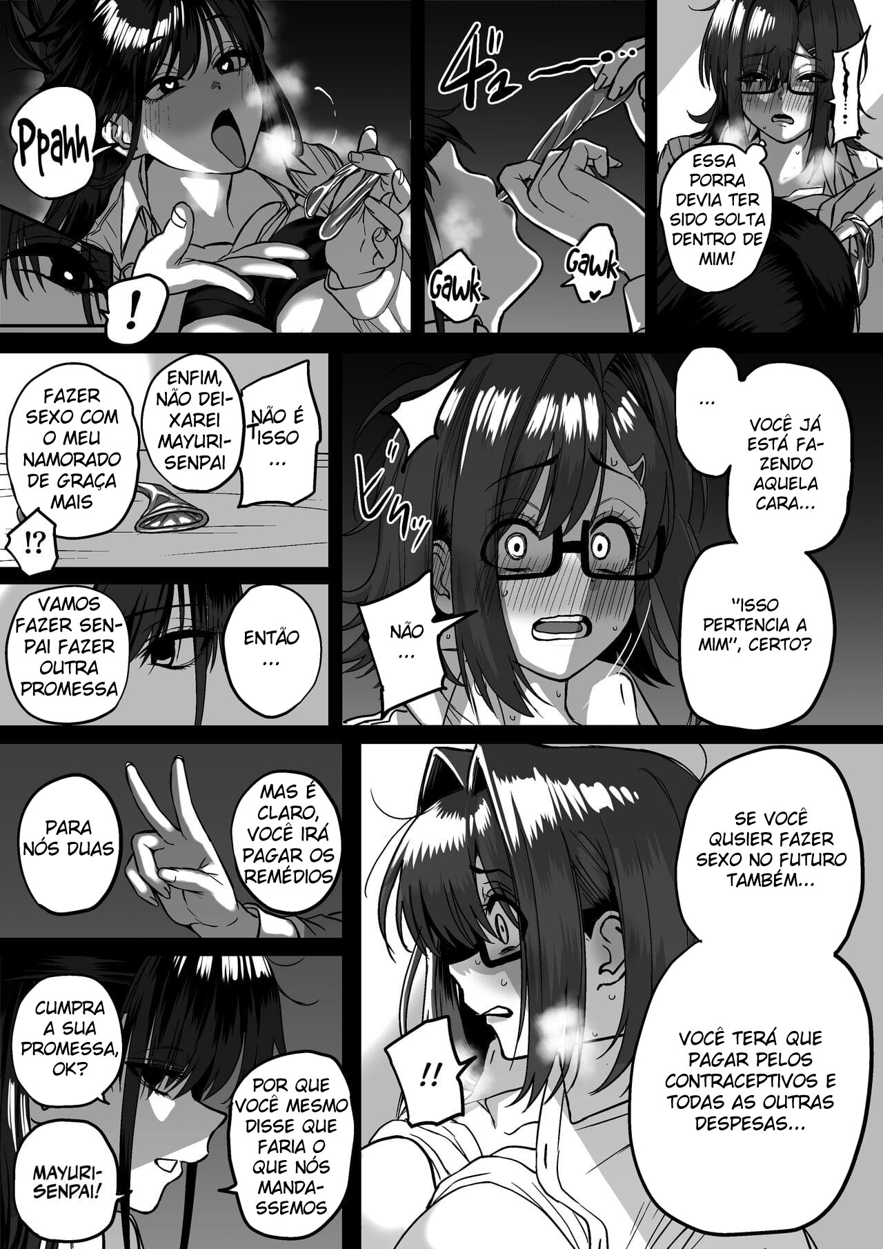 Amor Dividido Entre uma Rocha e um Lugar Difícil 4 - Page 55
