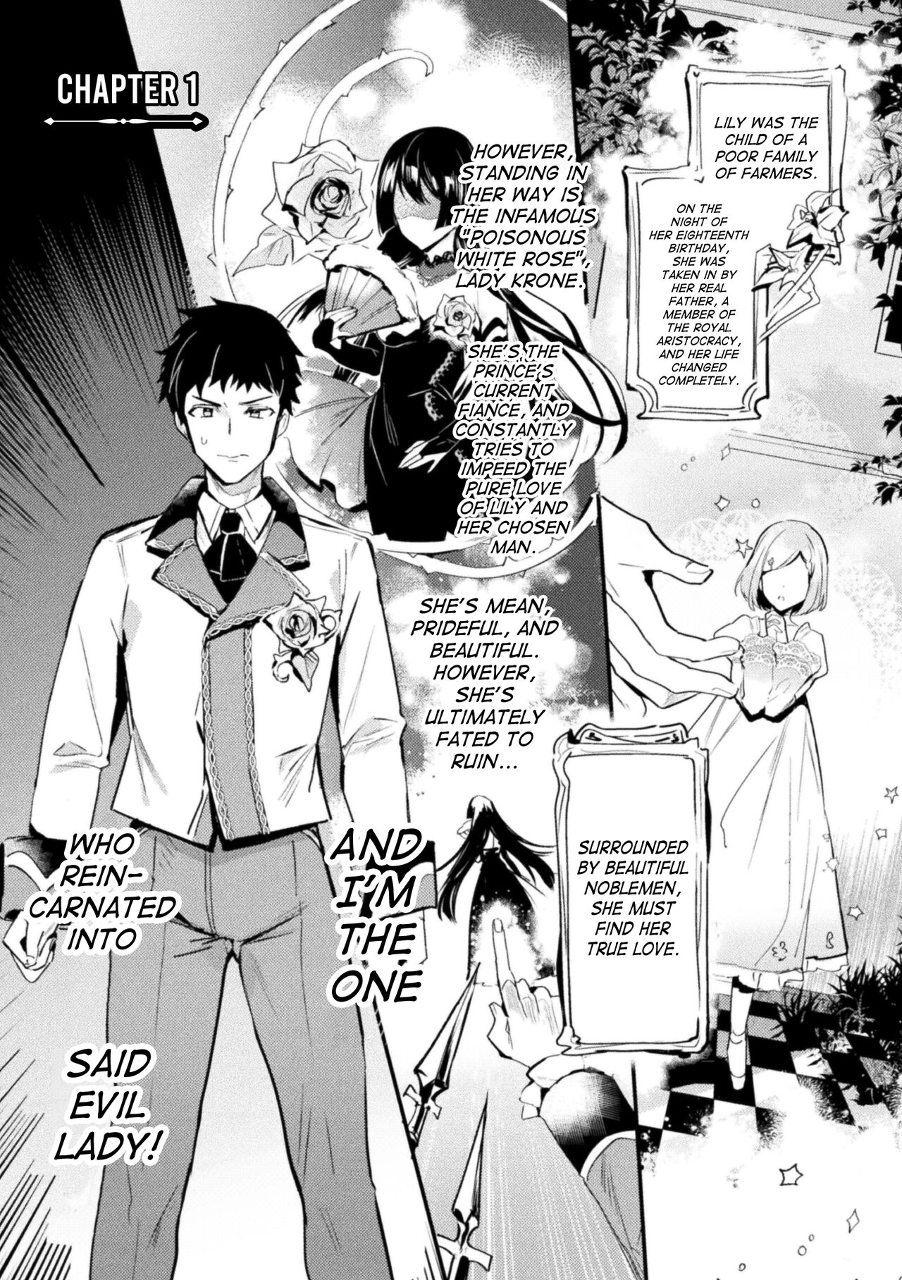 Akuyaku Reisoku Tensei ~Akogare no Otomege Chara o Kando Cheat de Kanochi Kouryaku~ 1 - Page 2