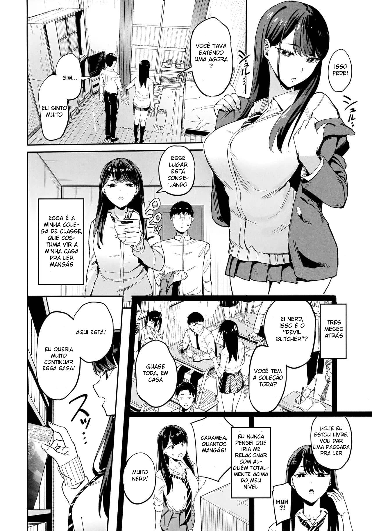Minha amiga Gyaru me Deixa Usar a Buceta Dela - Page 3