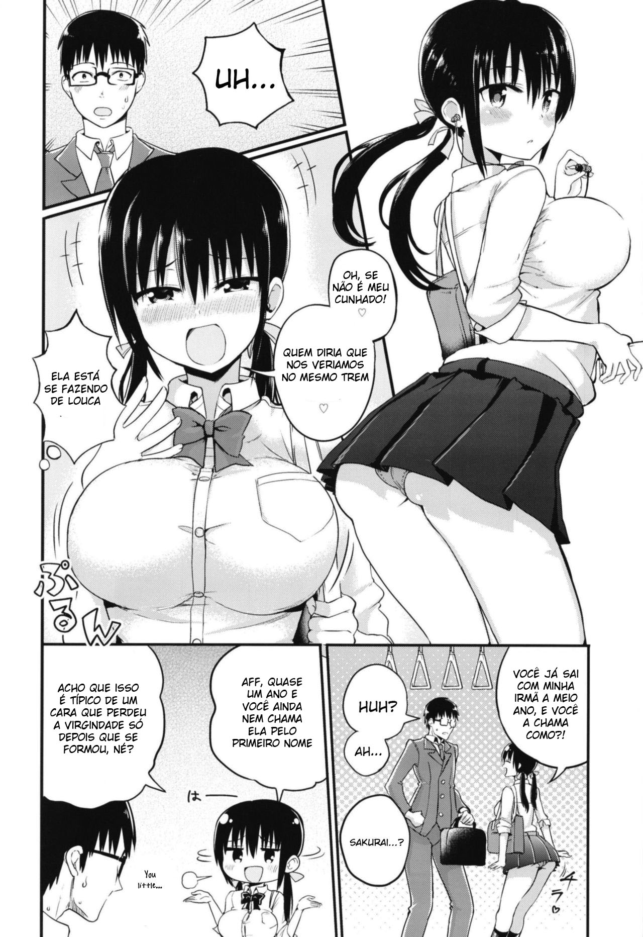 Minha Cunhada é Uma Colegial Peituda e Diabólica - Page 3