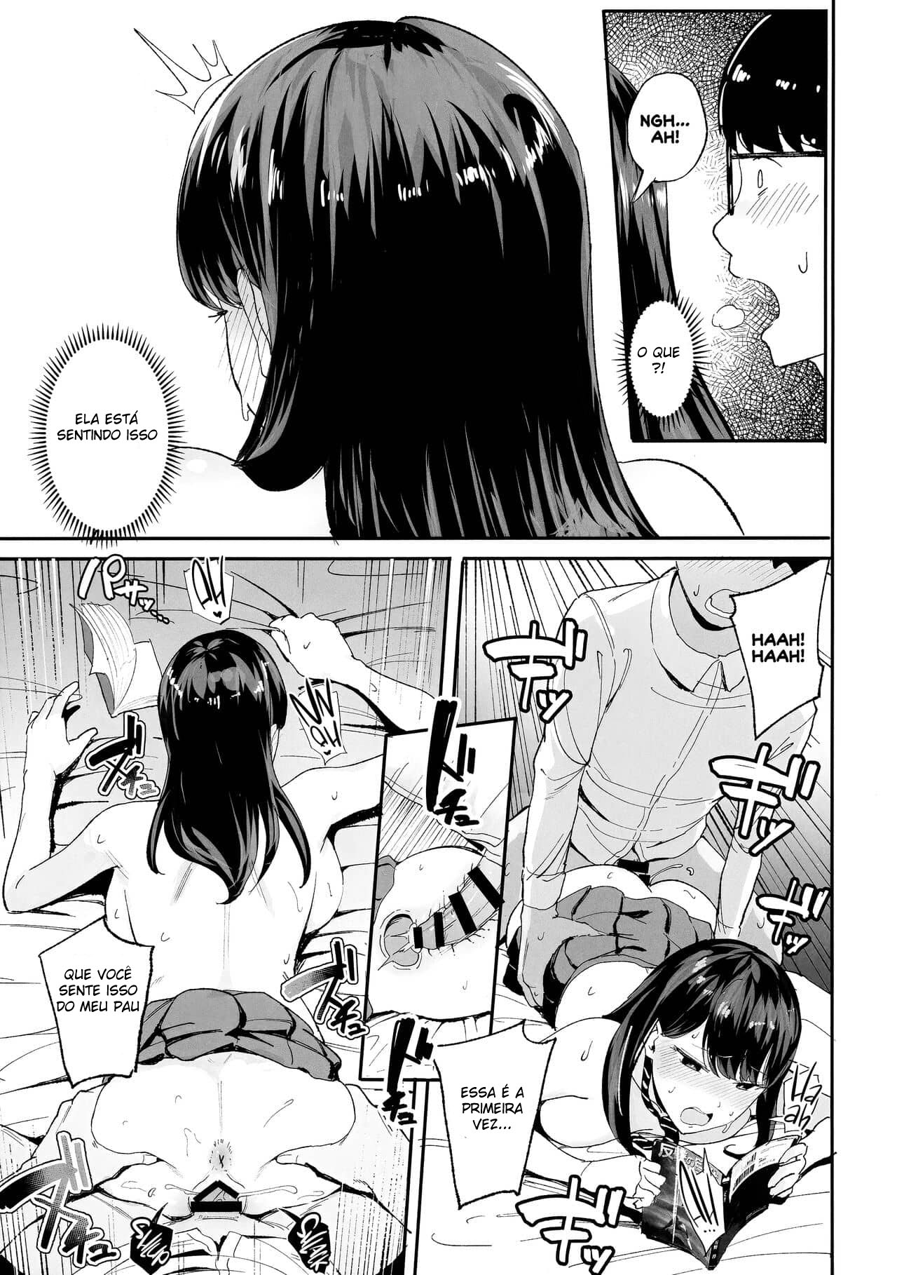 Minha amiga Gyaru me Deixa Usar a Buceta Dela - Page 16