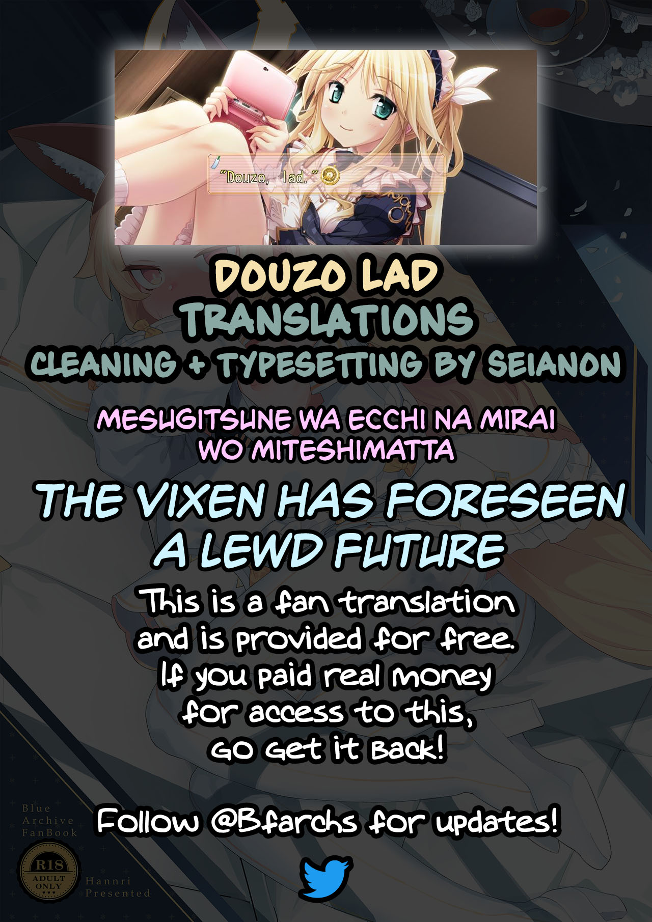 Mesu Kitsune wa Ecchi na Mirai o Mite shimatta - Page 22