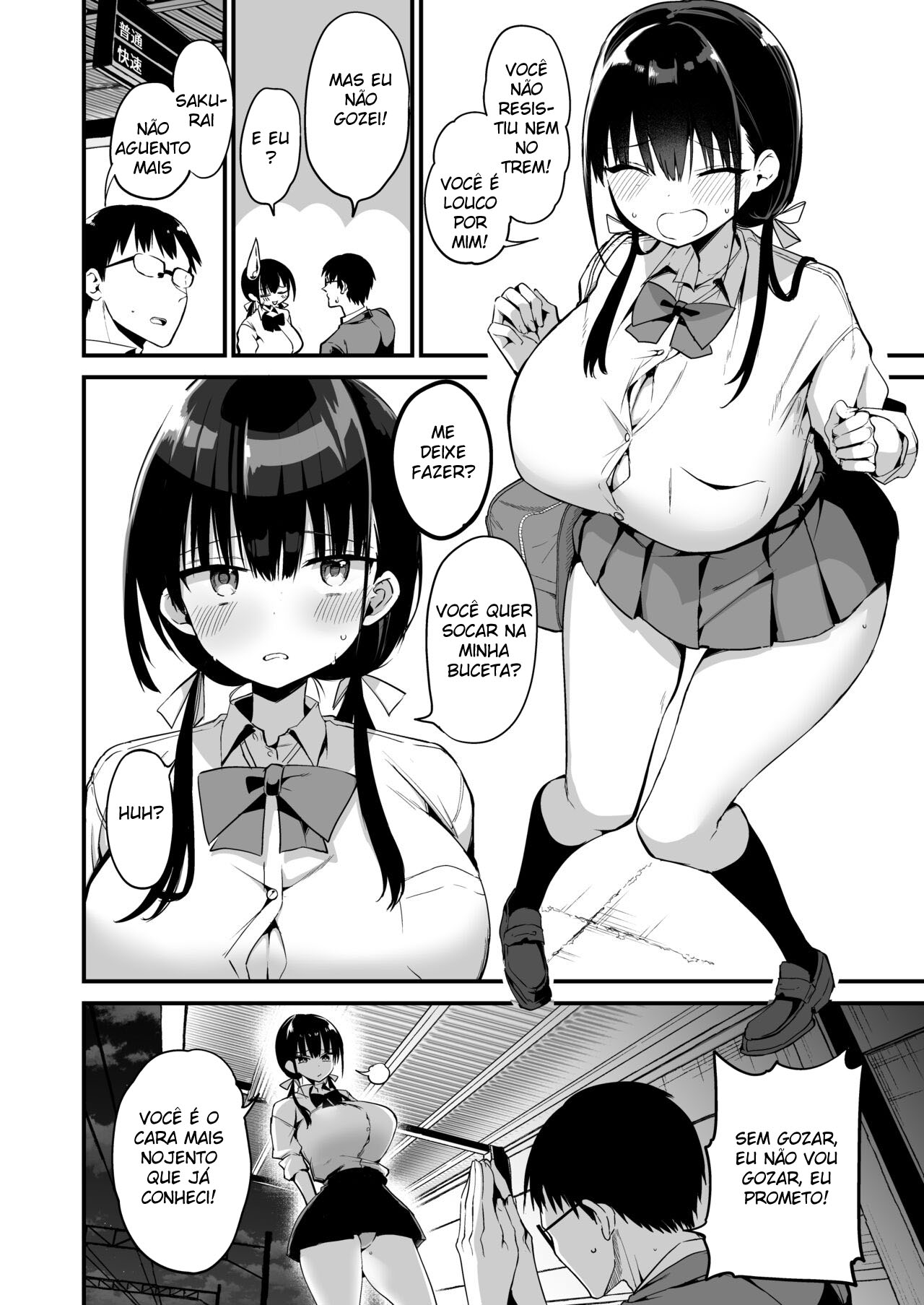 Minha Cunhada é Uma Colegial Peituda e Diabólica 5 - Page 49