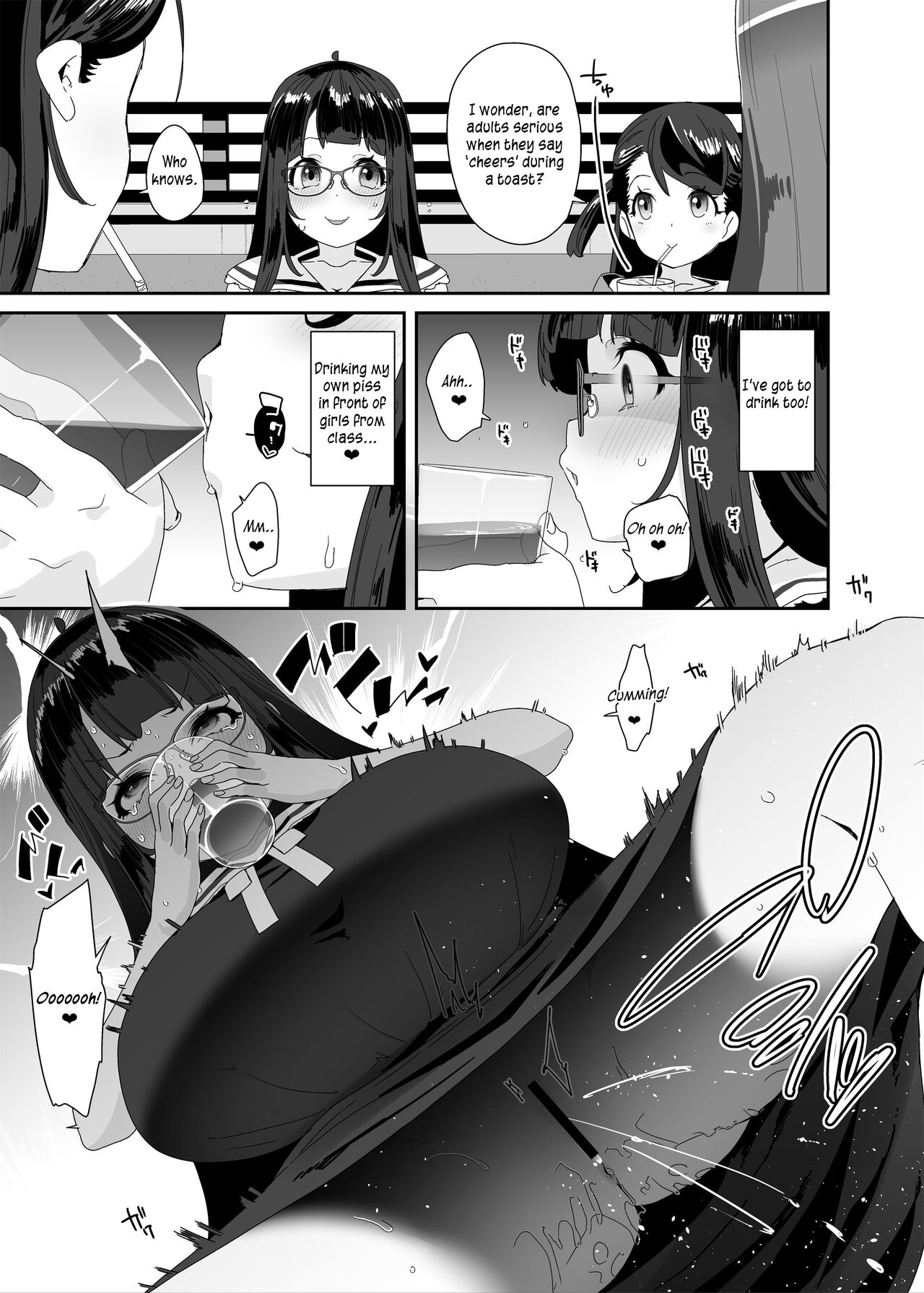 Dosukebe Kyonyuu Joshi ga Shopping Mall made Odekake Onanie Suru Hanashi - Page 56