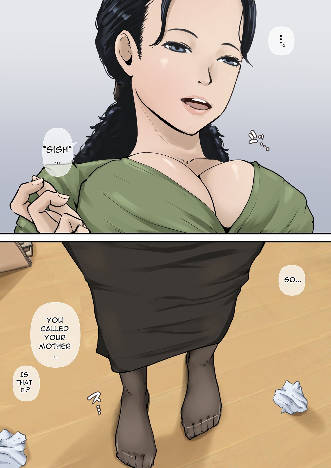 Nando Dashite mo Osamaranai node, Okaa-san o Yobimashita - Page 2