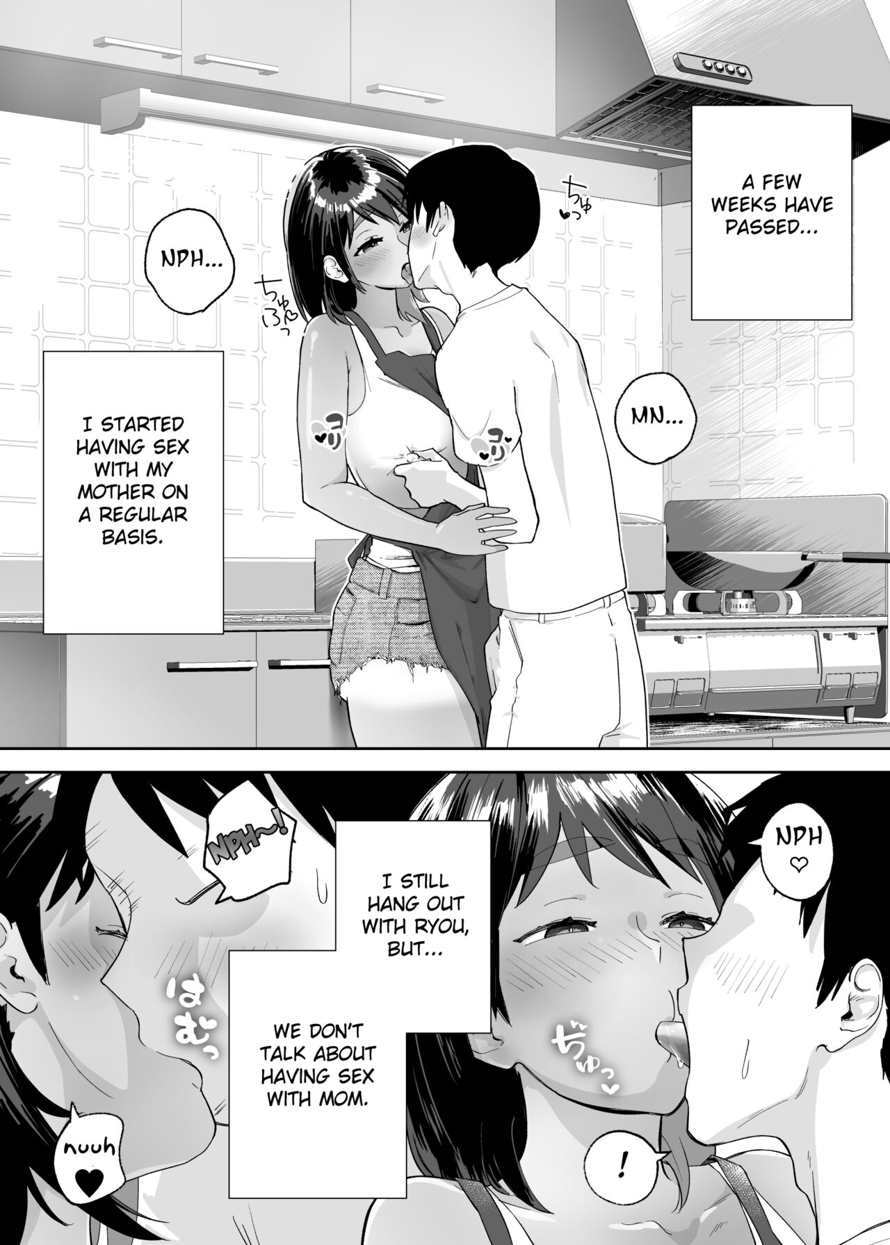 Hitotsu Yane no Shita de Kaa-san ga Netorare Teru - Page 3