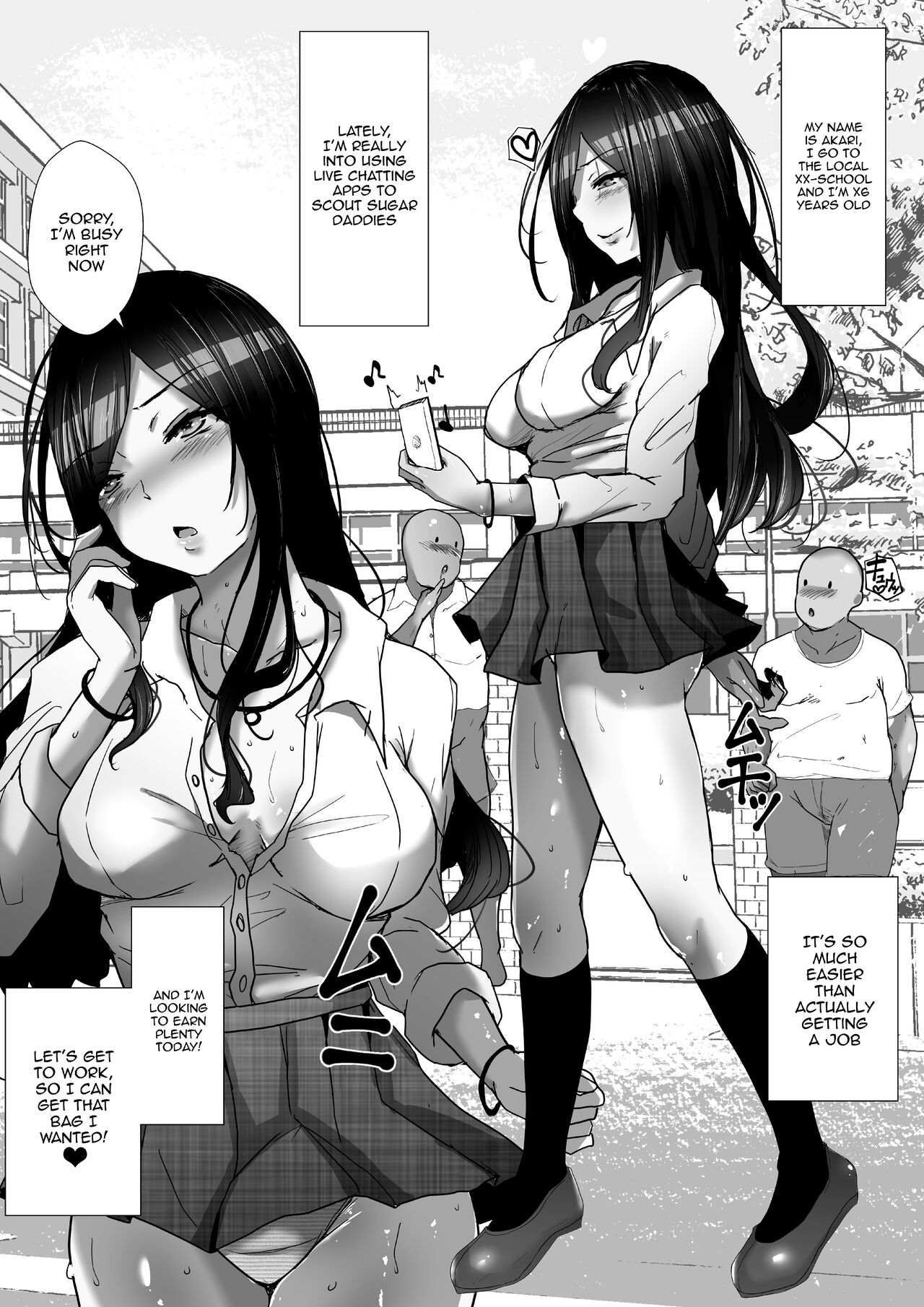 Papakatsu no Joshikousei ni Otona no Biyaku Sex Oshiete Yatta | I Taught A Sugar Baby Highscooler The Pleasure Of Having Adult Aphrodisiac Sex - Page 3