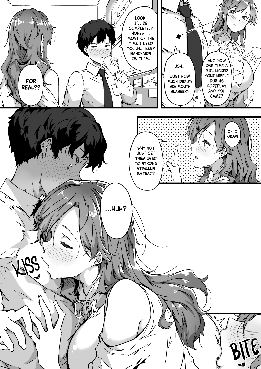 Yamada-san to Chikubi ga Yowai Ogawa-kun | Yamada-san Knows Ogawa-kun Has Sensitive Nipples - Page 3