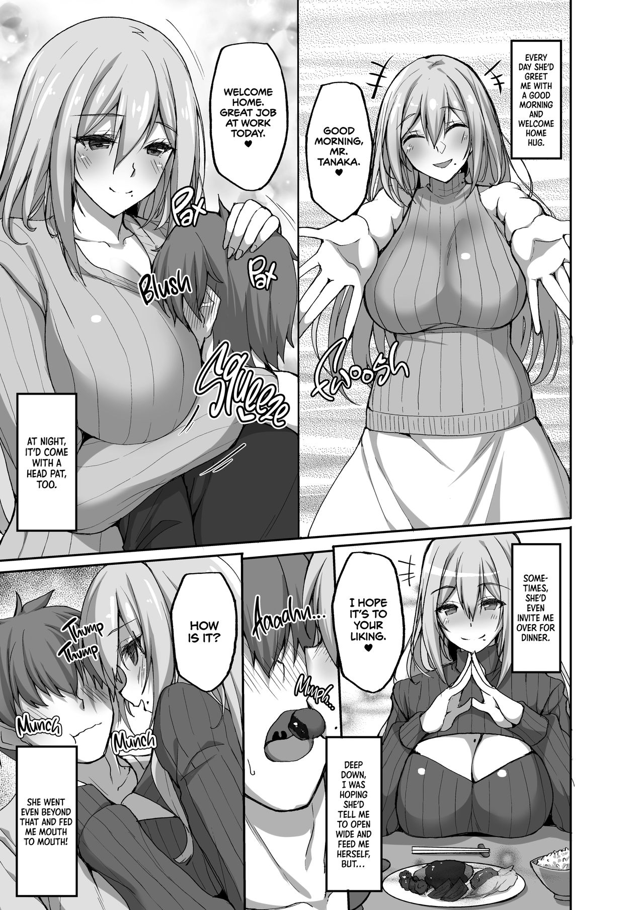 Ecchi na Onee-san wa, Suki desu ka? ~Seiteki ni Amaesasete Kureru Tonari no Onee-san to no Nichijou Seikatsu Hen~ | Do You Like Naughty Older Girls? - Page 4