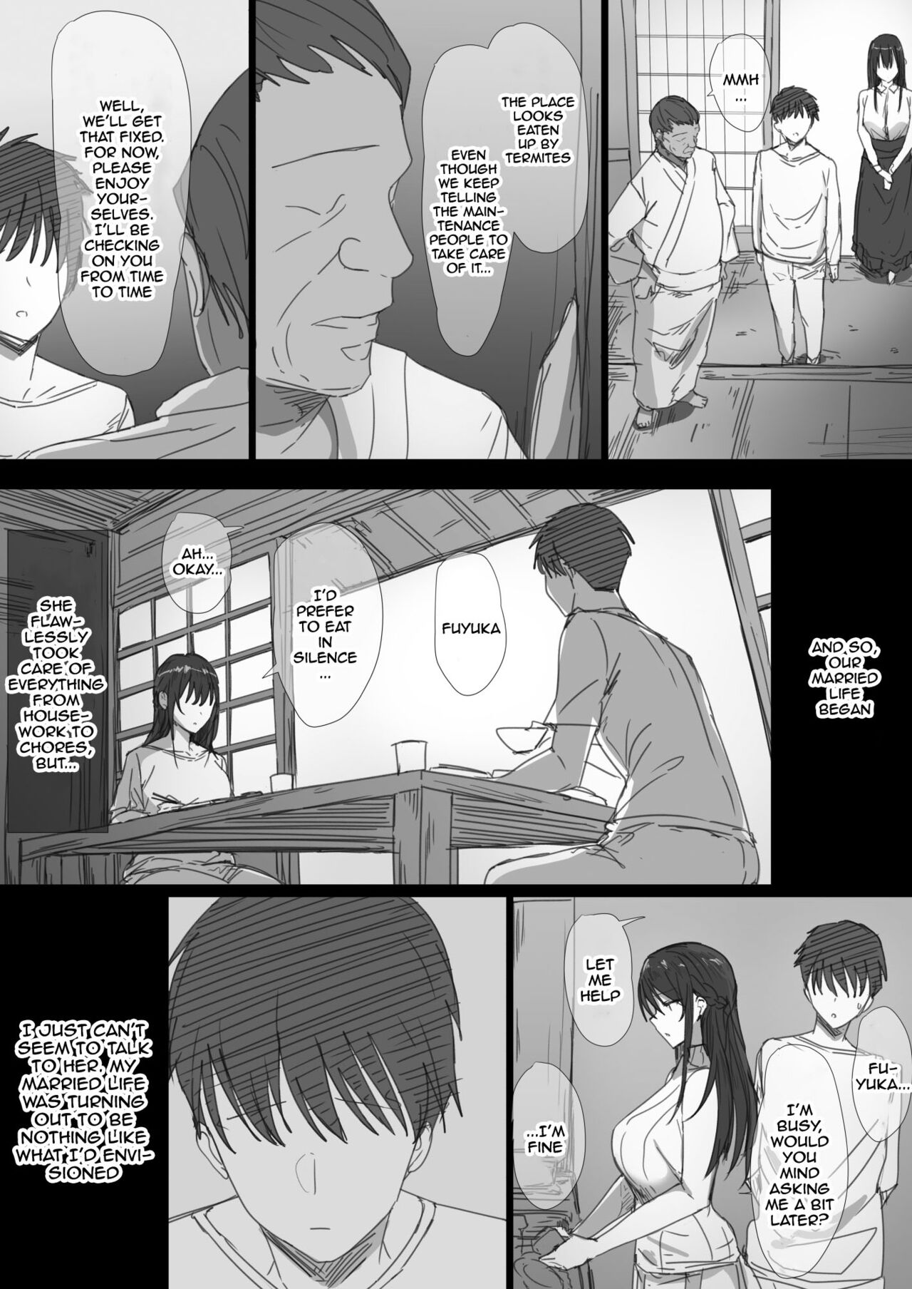 Ki ga Tsuyoi Seiso na Hitozuma Reijou ga Netorareru made no Ichibu Shijuu | The Whole Story of How a Neat and Proper Strong Willed Young Housewife Ended Up Doing NTR - Page 5