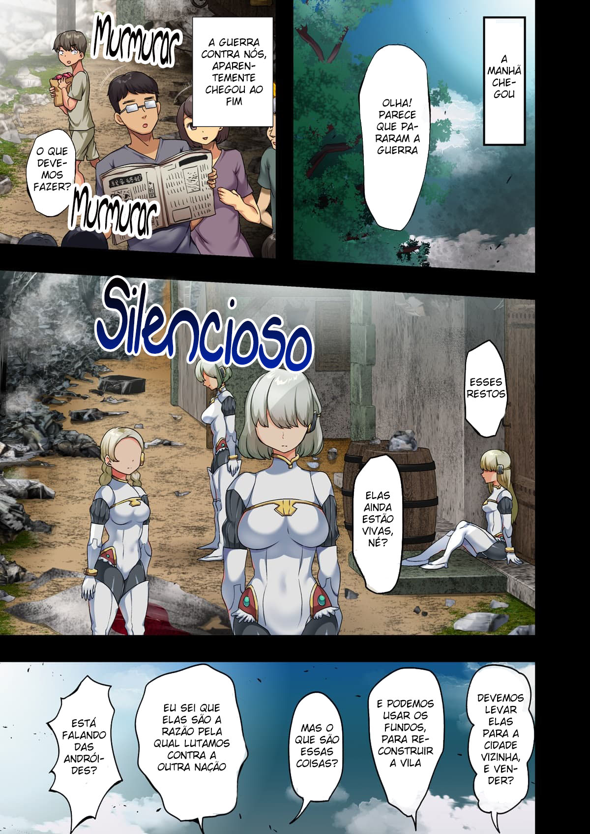 Ao Fim da Guerra, Eu Trouxe uma Bela Androide Peituda Para Minha Casa… - Page 7