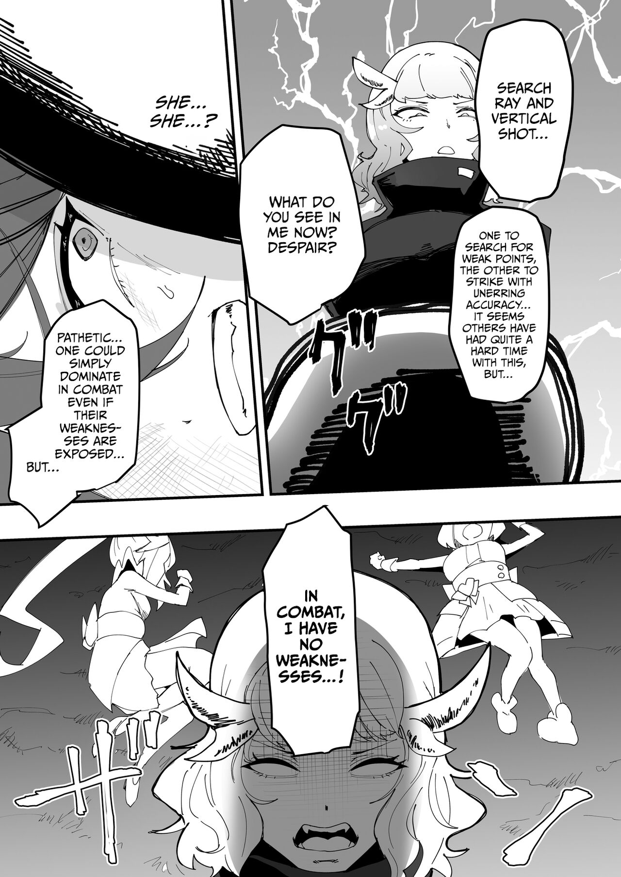 Saikyou Mazoku wa Kuso Zako Dame Maso Chinpo | The Strongest Demon Has a Pathetic Masochistic Cock - Page 8