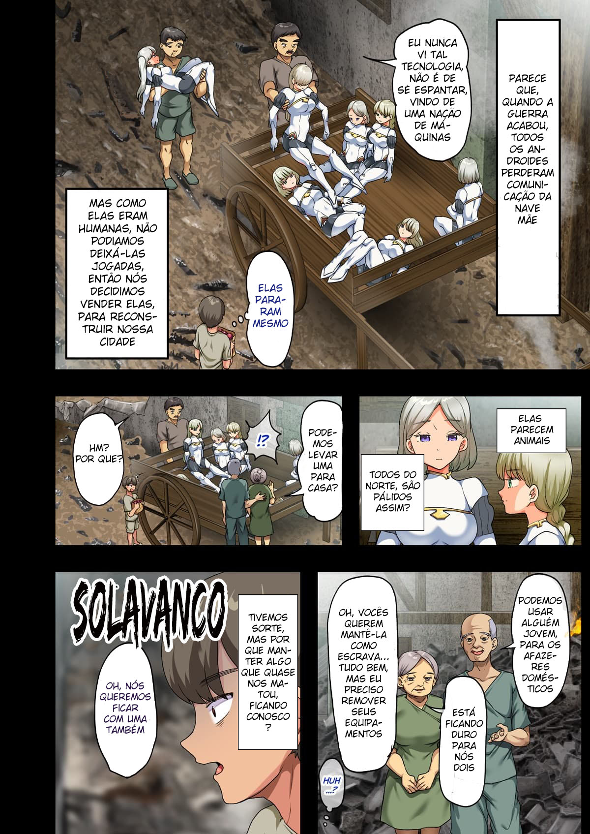 Ao Fim da Guerra, Eu Trouxe uma Bela Androide Peituda Para Minha Casa… - Page 8