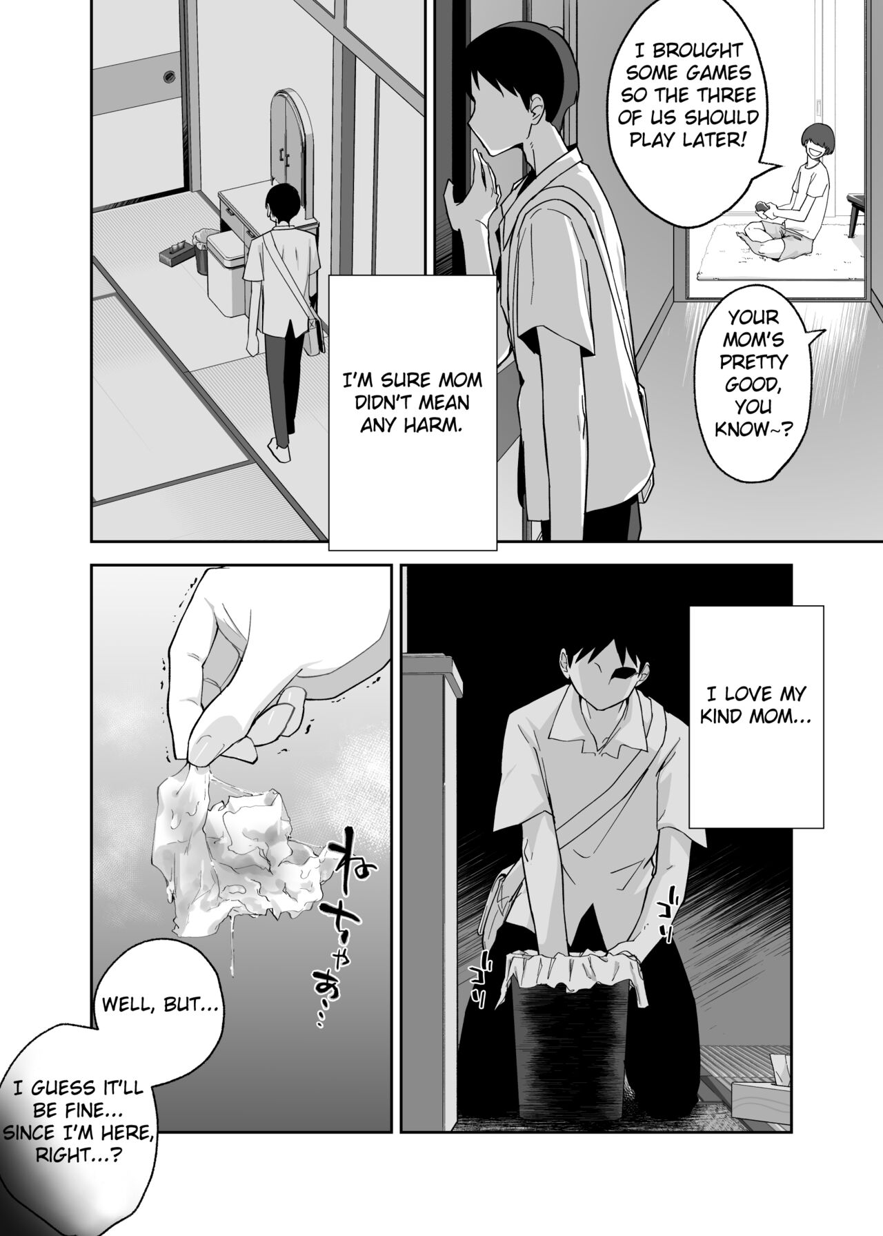 Hitotsu Yane no Shita de Kaa-san ga Netorare Teru - Page 9