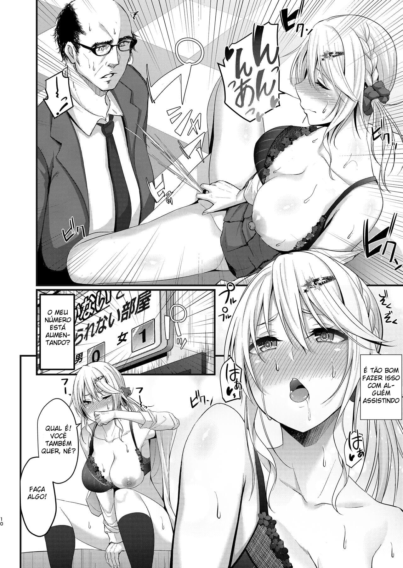 Lively Escape Game with Super Late Ejaculation Ojisan - Page 10