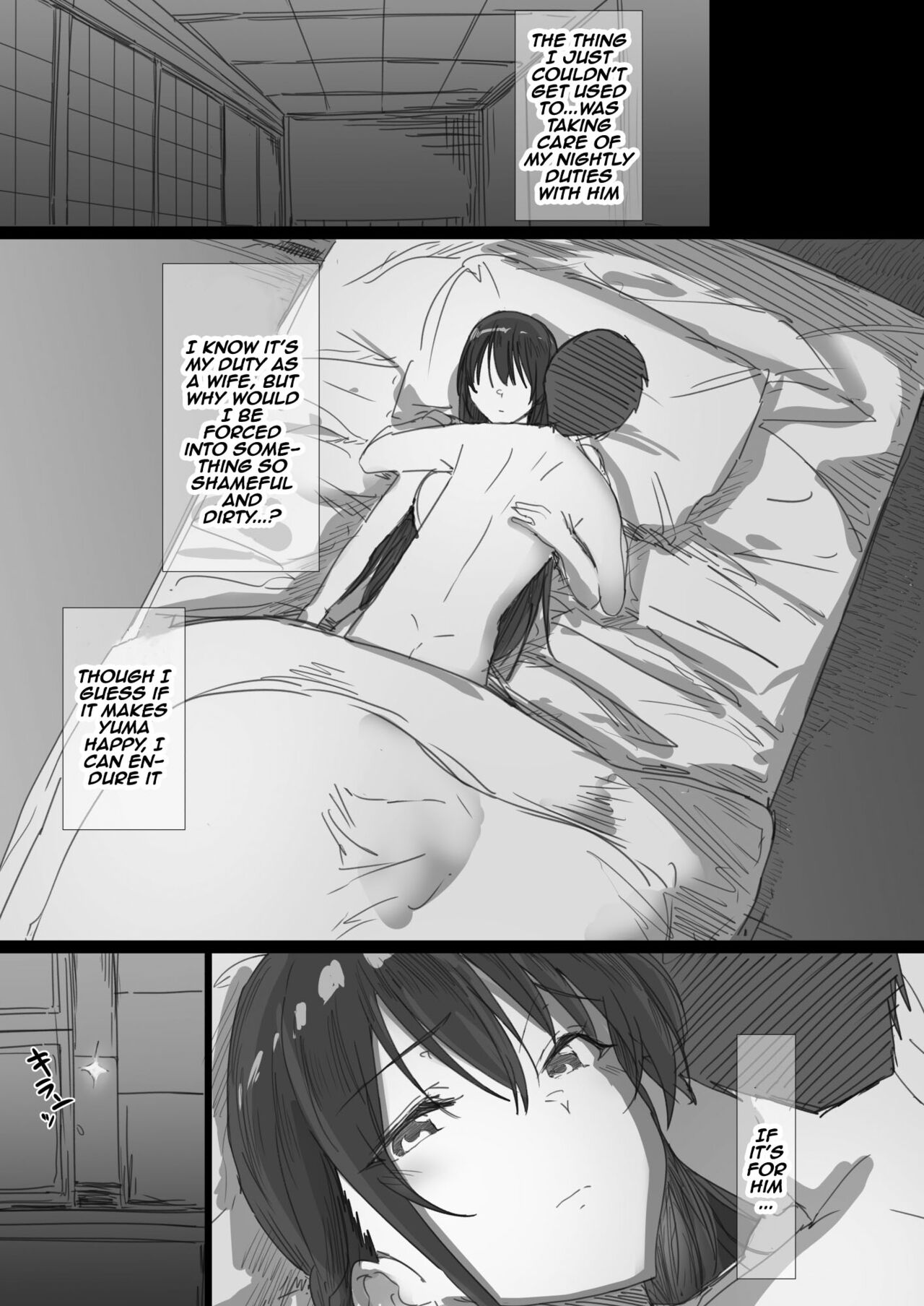 Ki ga Tsuyoi Seiso na Hitozuma Reijou ga Netorareru made no Ichibu Shijuu | The Whole Story of How a Neat and Proper Strong Willed Young Housewife Ended Up Doing NTR - Page 11