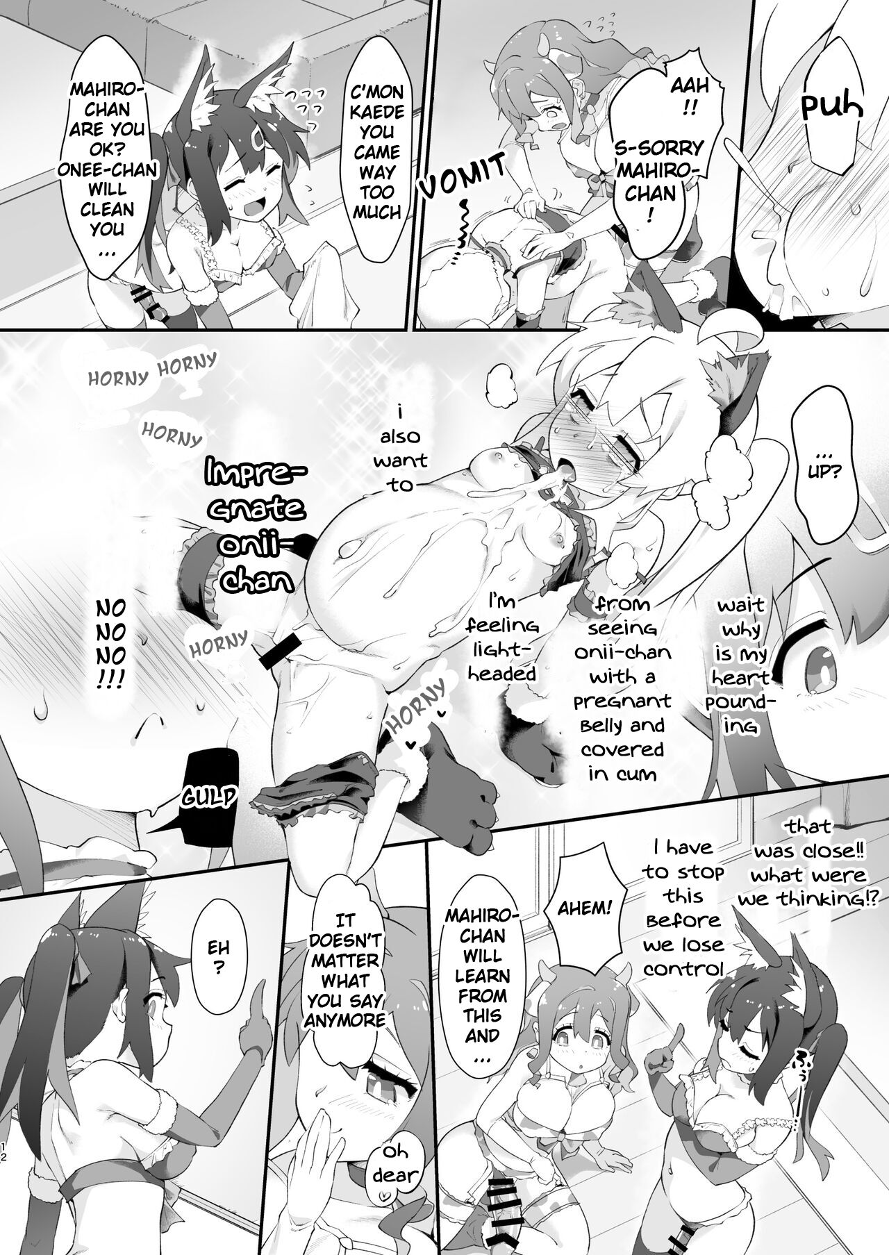 Onii-chan turned into a slut so we’ll teach him a lesson with these - Page 11