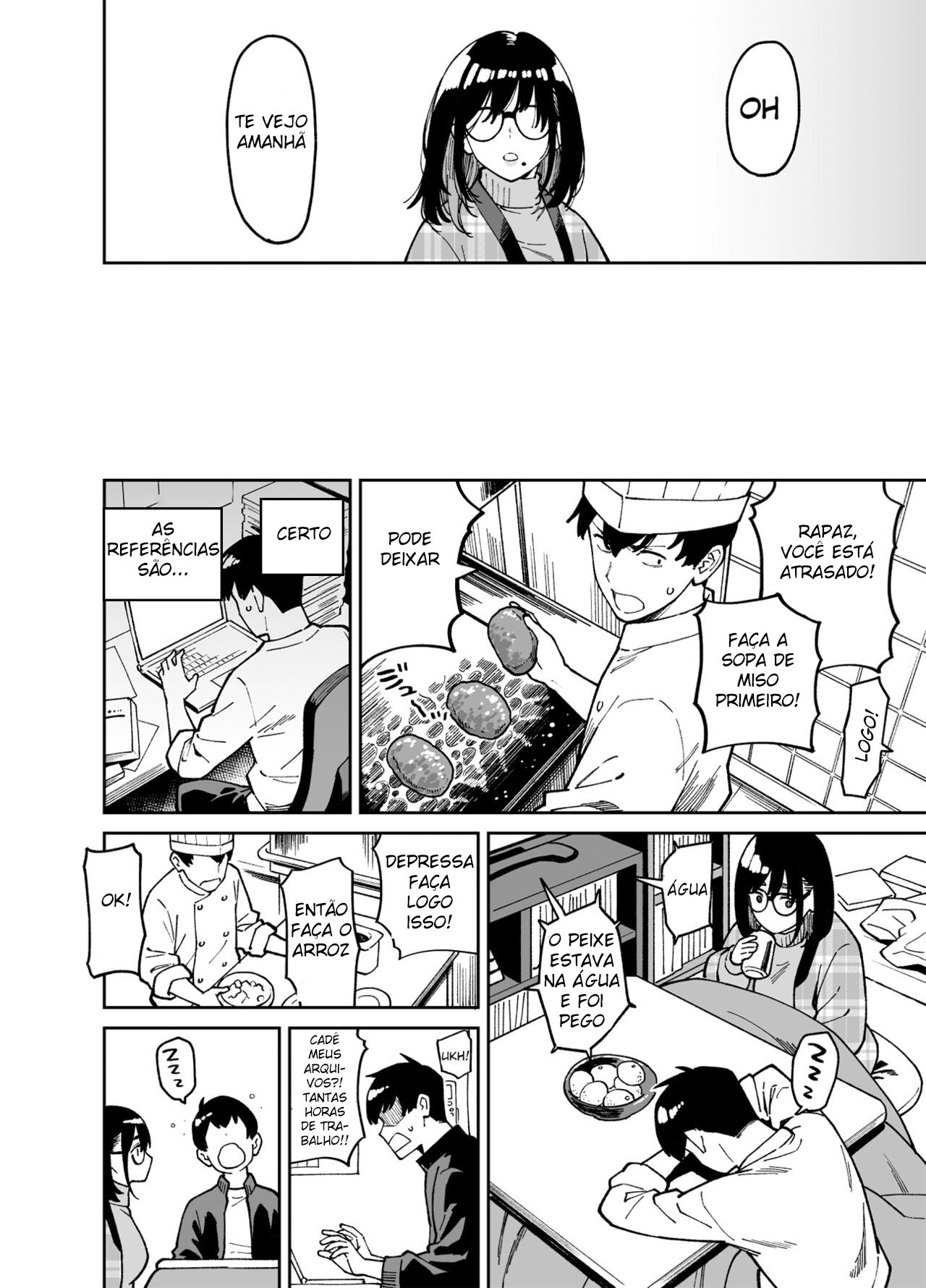Comfortado pela Garota Desajeitada da Porta ao Lado 2 - Page 11
