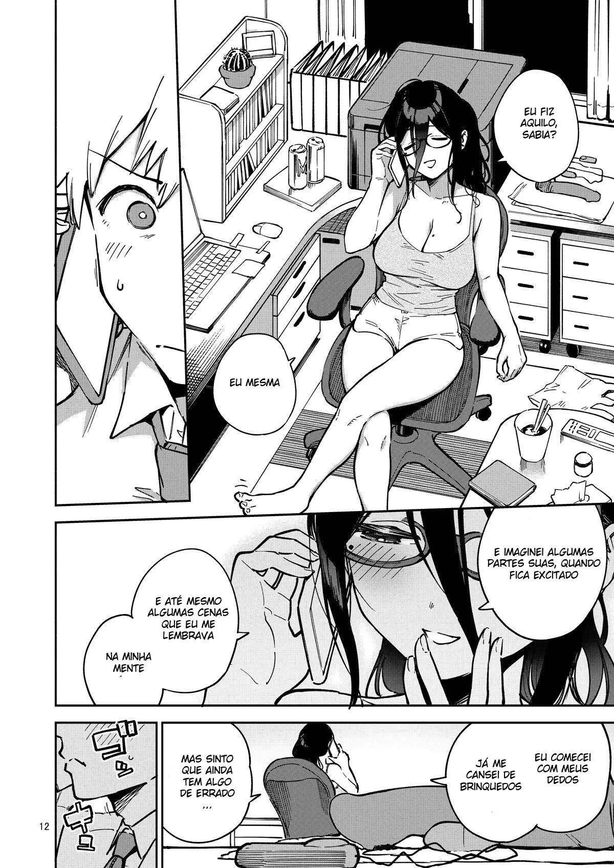 Ayane-san da Porta ao Lado com suas Selfies Safadas e Punições Severas - Page 12