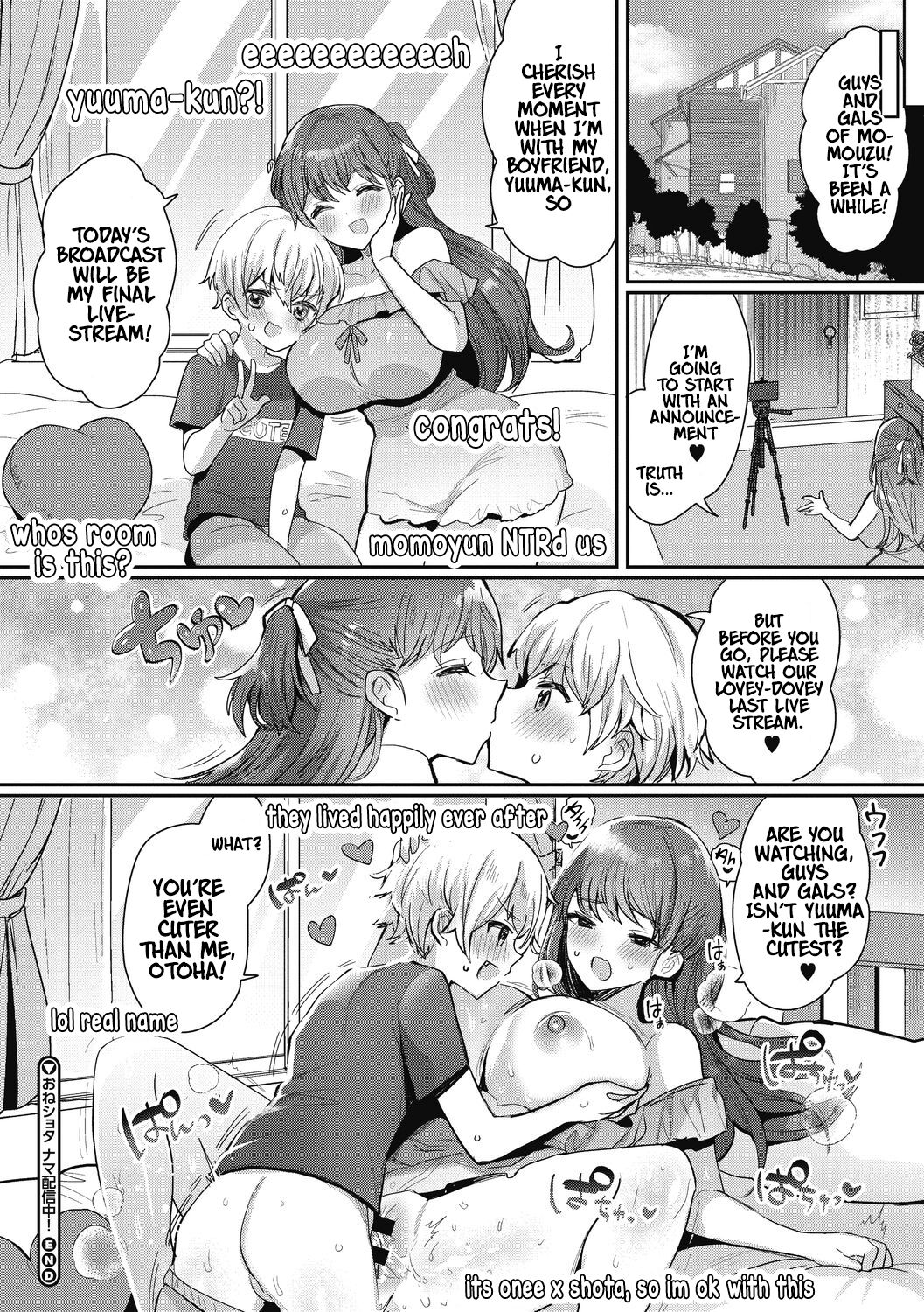 OneShota Nama Haishinchuu! | Onee x Shota Live Streaming! - Page 25