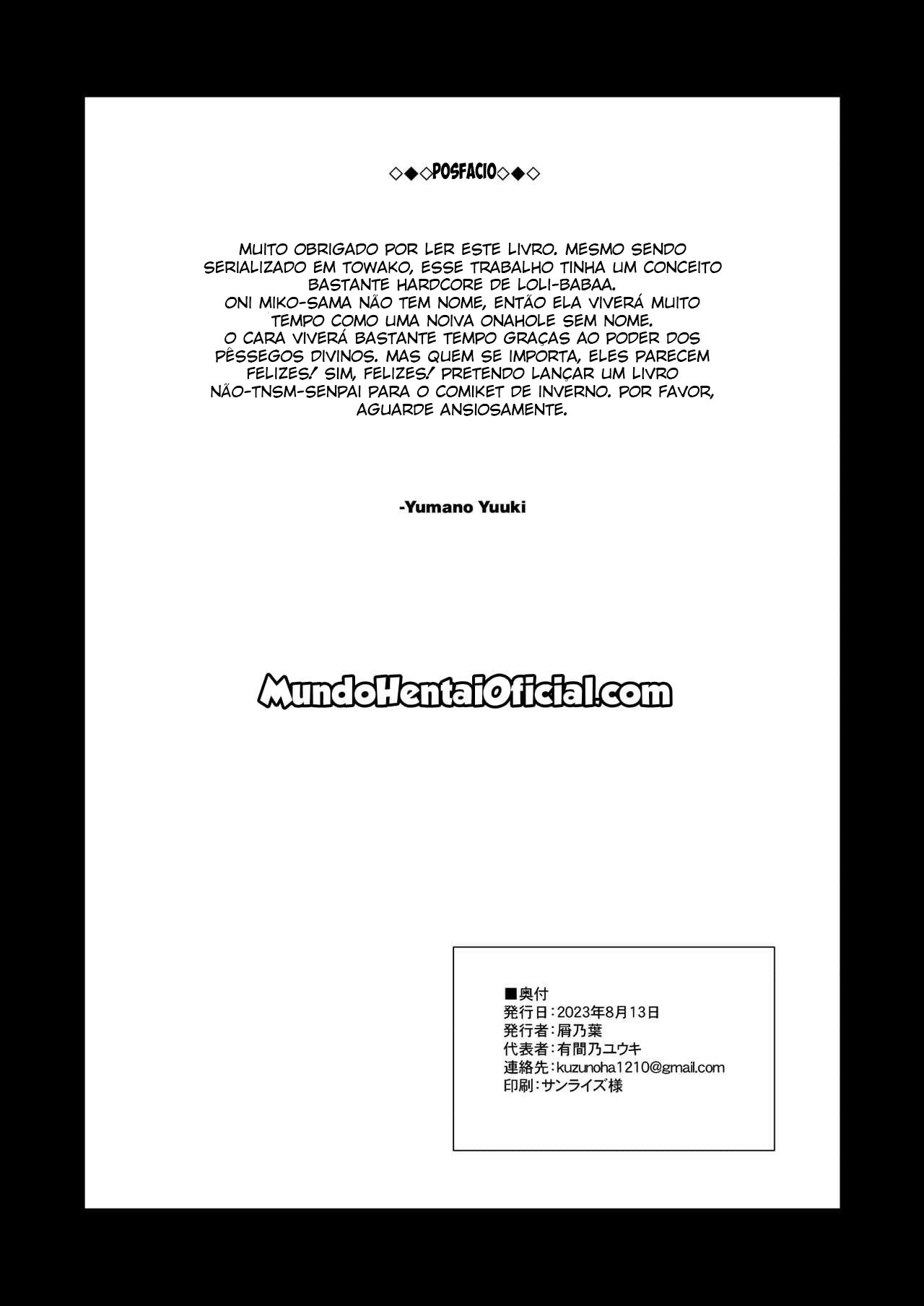 A Oni Miko Se Corrompe e Vira Minha Esposa - Page 29
