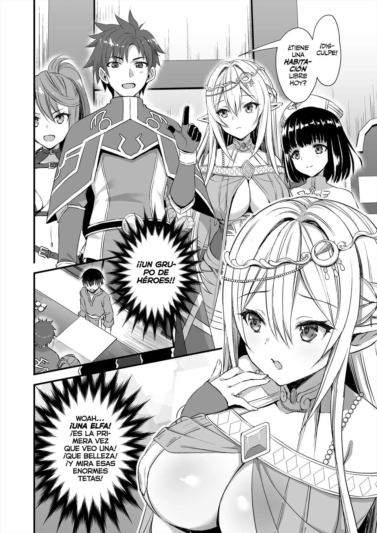 Isekai Elf Hatsujou no Magan - Page 3