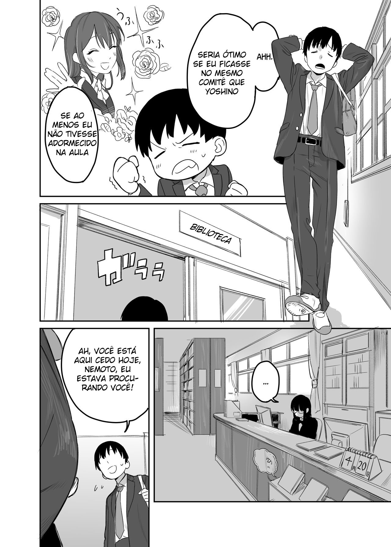 É tão difícil ler você - Page 3