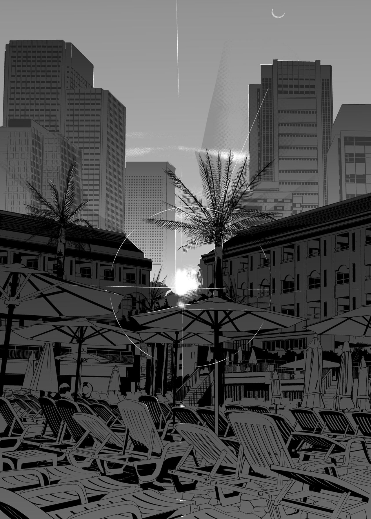 NTR THE MIDNIGHT POOL Kanketsuhen - Page 37