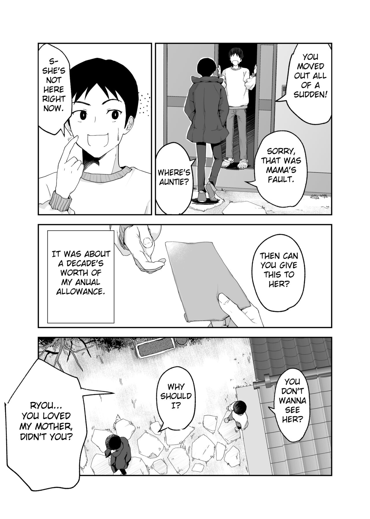 Hitotsu Yane no Shita de Kaa-san ga Netorare Teru - Page 48