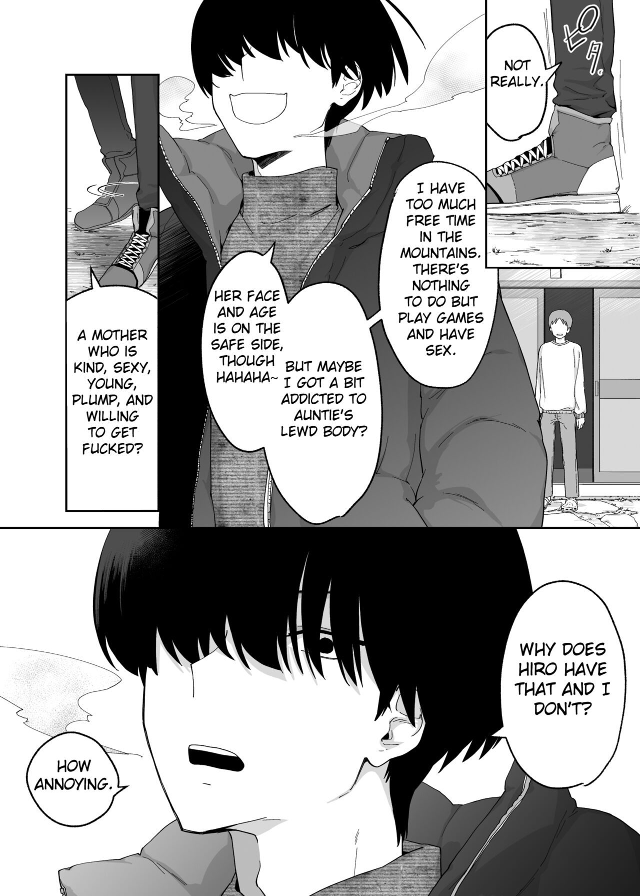 Hitotsu Yane no Shita de Kaa-san ga Netorare Teru - Page 49