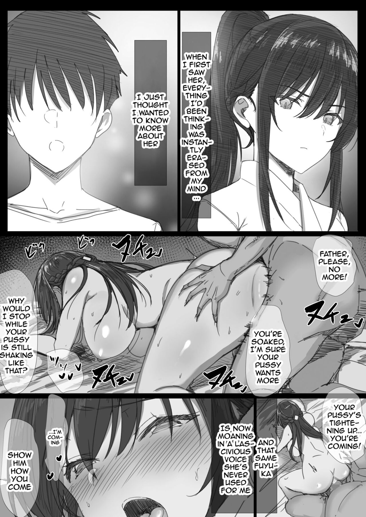 Ki ga Tsuyoi Seiso na Hitozuma Reijou ga Netorareru made no Ichibu Shijuu | The Whole Story of How a Neat and Proper Strong Willed Young Housewife Ended Up Doing NTR - Page 54