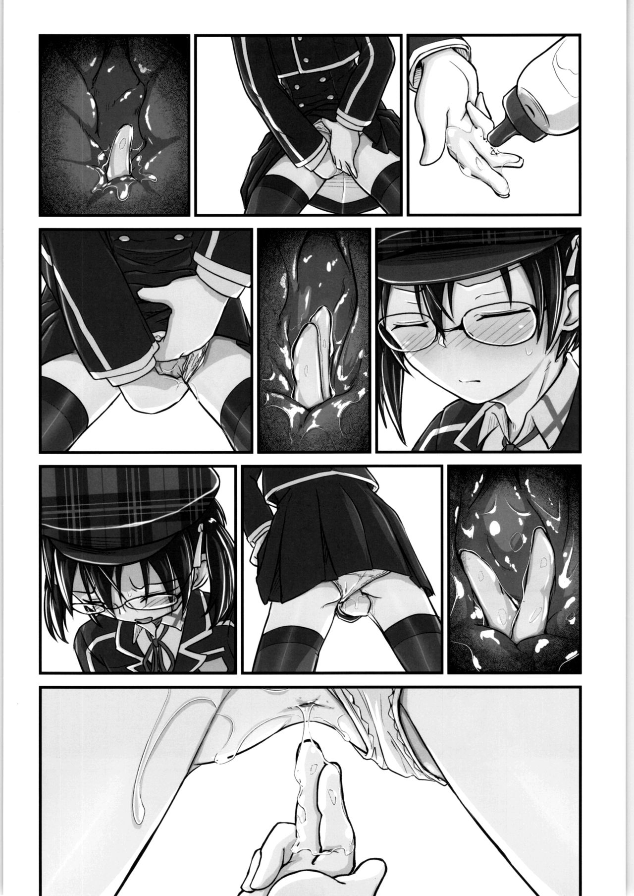 Kiriko Route Another #05 ~Seifuku Josou Anal Junchi Hen~ - Page 7