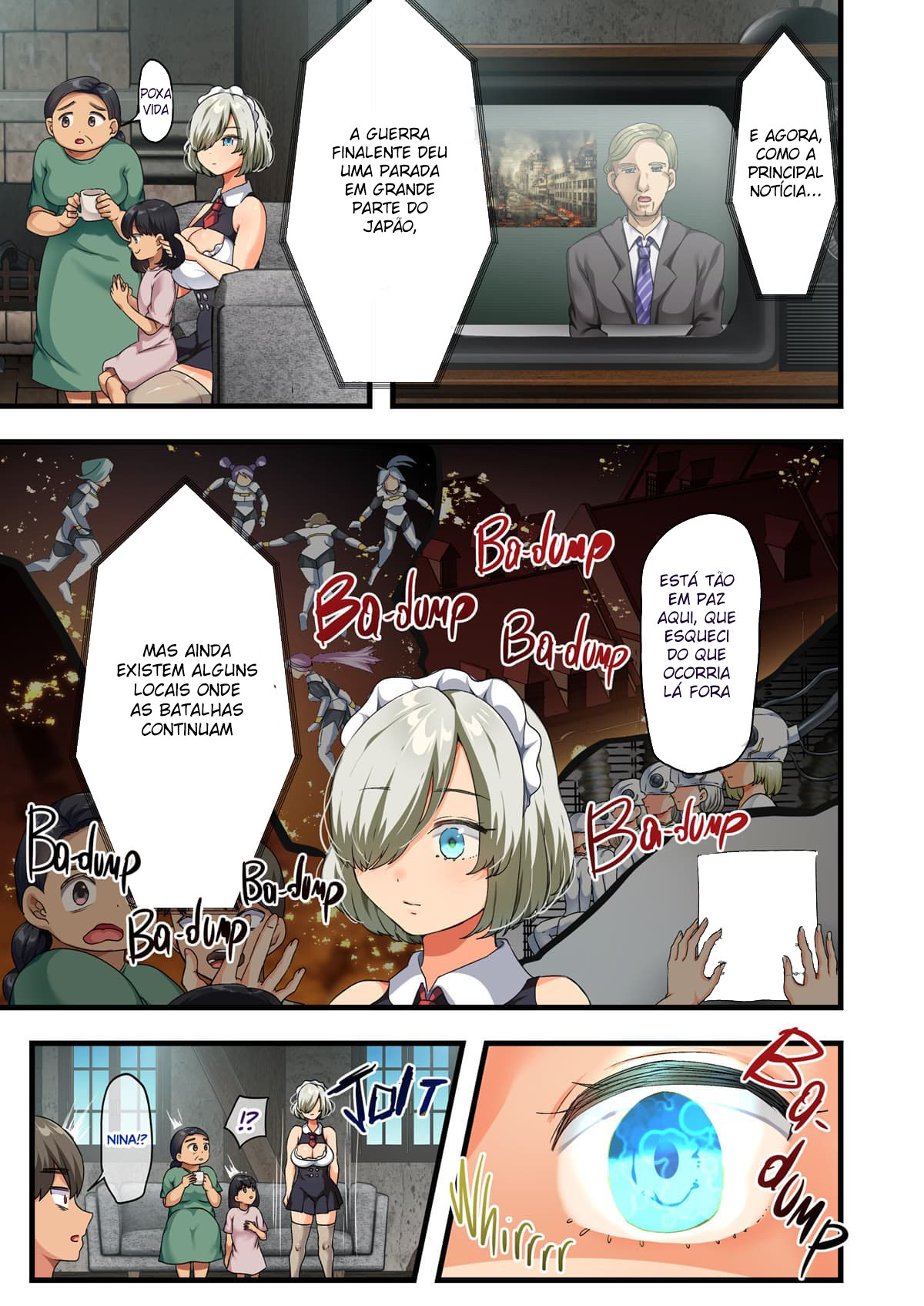 Ao Fim da Guerra, Eu Trouxe uma Bela Androide Peituda Para Minha Casa… - Page 75