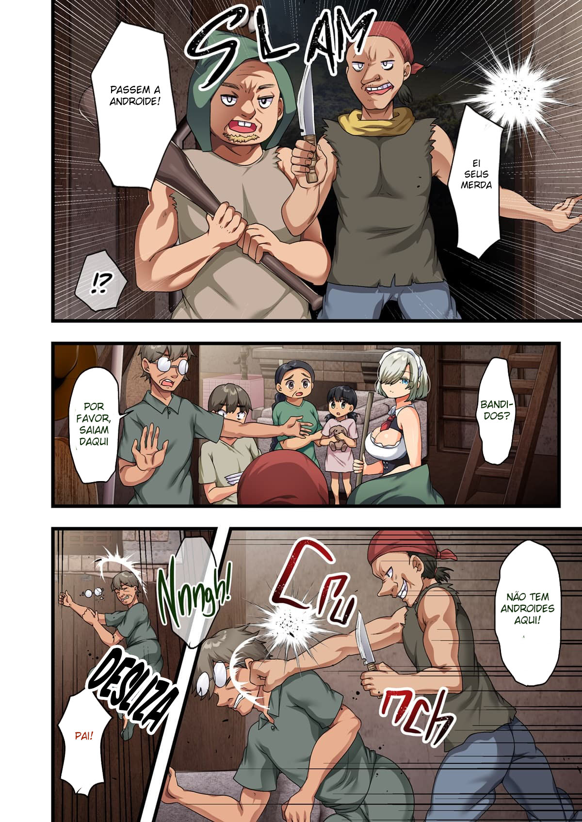 Ao Fim da Guerra, Eu Trouxe uma Bela Androide Peituda Para Minha Casa… - Page 85