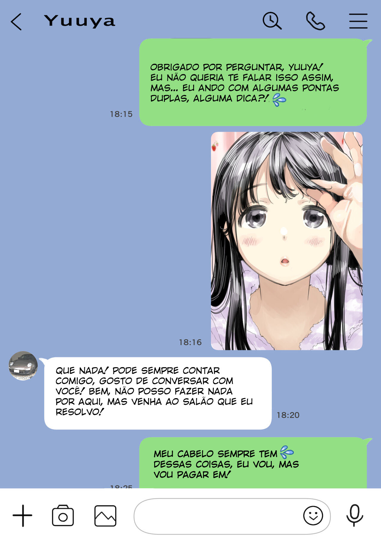 Eu Acabei Bisbilhotando o Celular Dela - Page 33