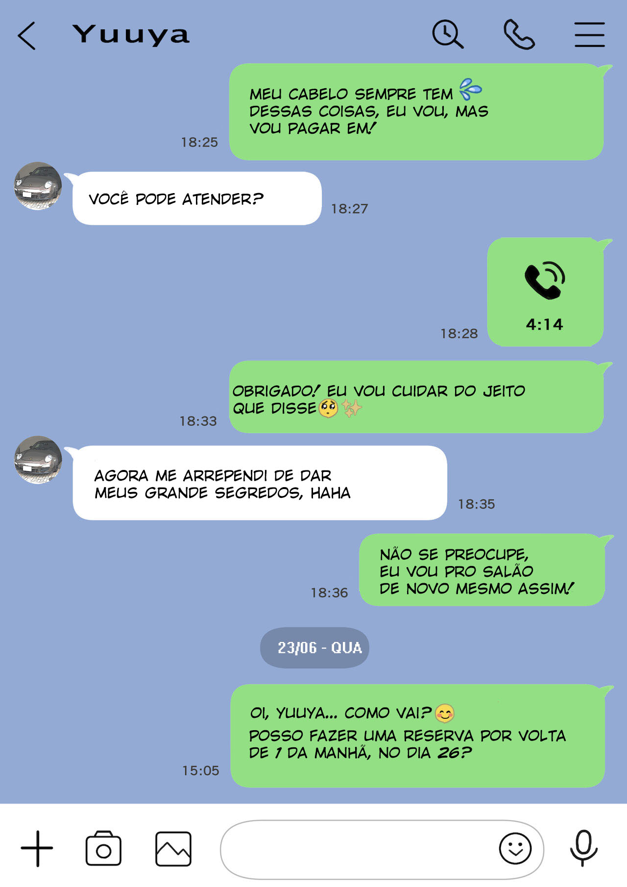 Eu Acabei Bisbilhotando o Celular Dela - Page 34