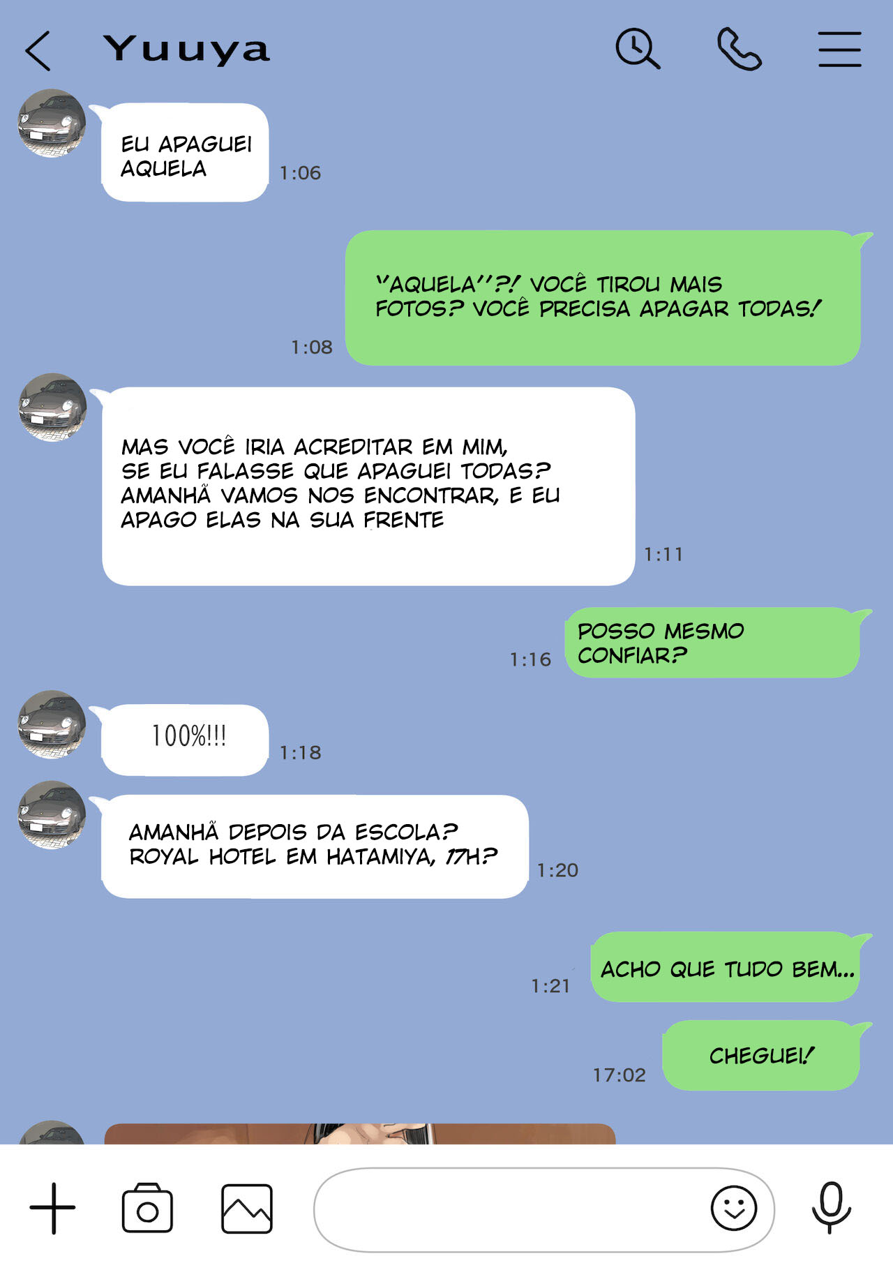 Eu Acabei Bisbilhotando o Celular Dela - Page 42
