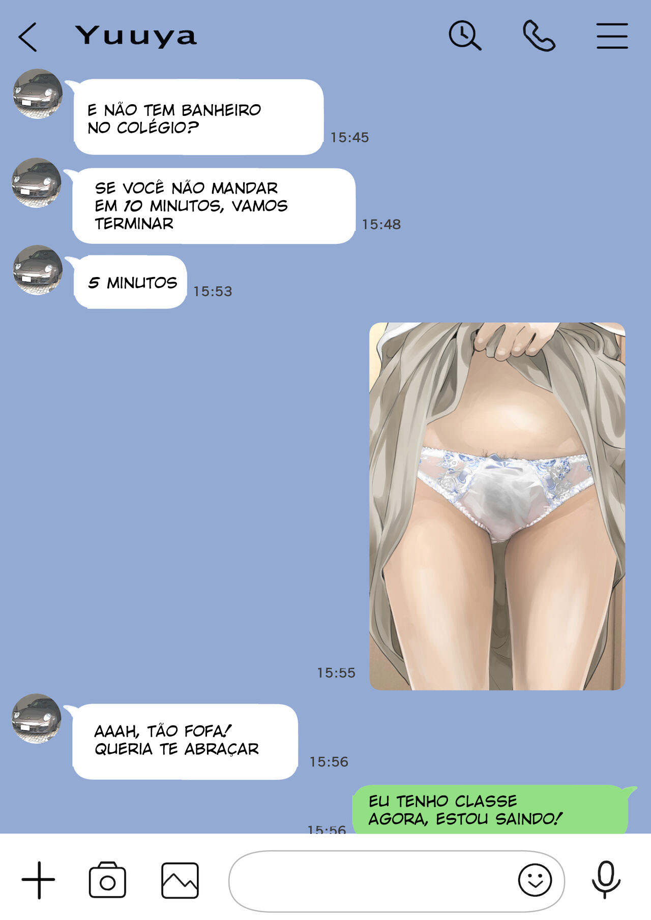 Eu Acabei Bisbilhotando o Celular Dela - Page 46