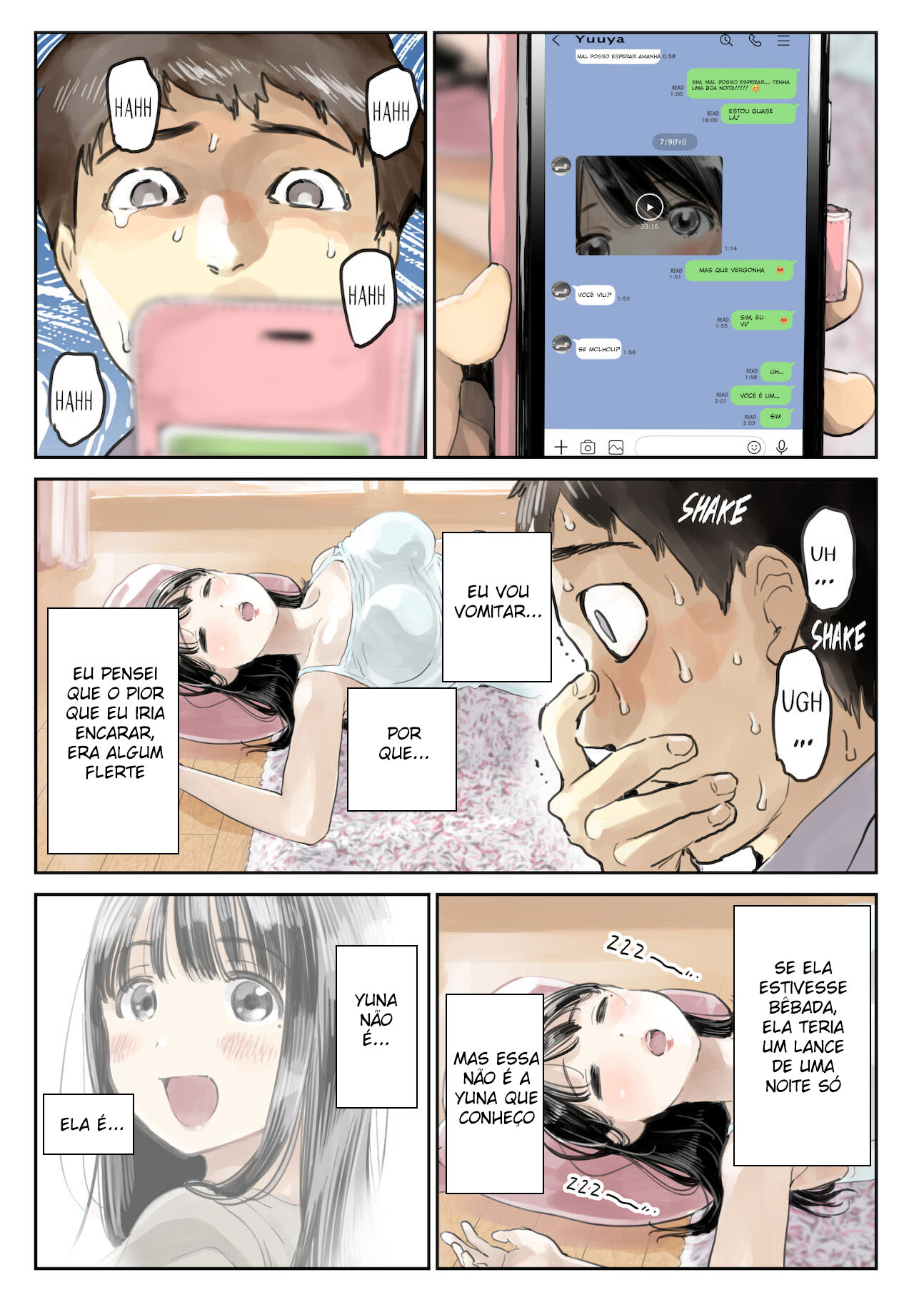 Eu Acabei Bisbilhotando o Celular Dela - Page 55