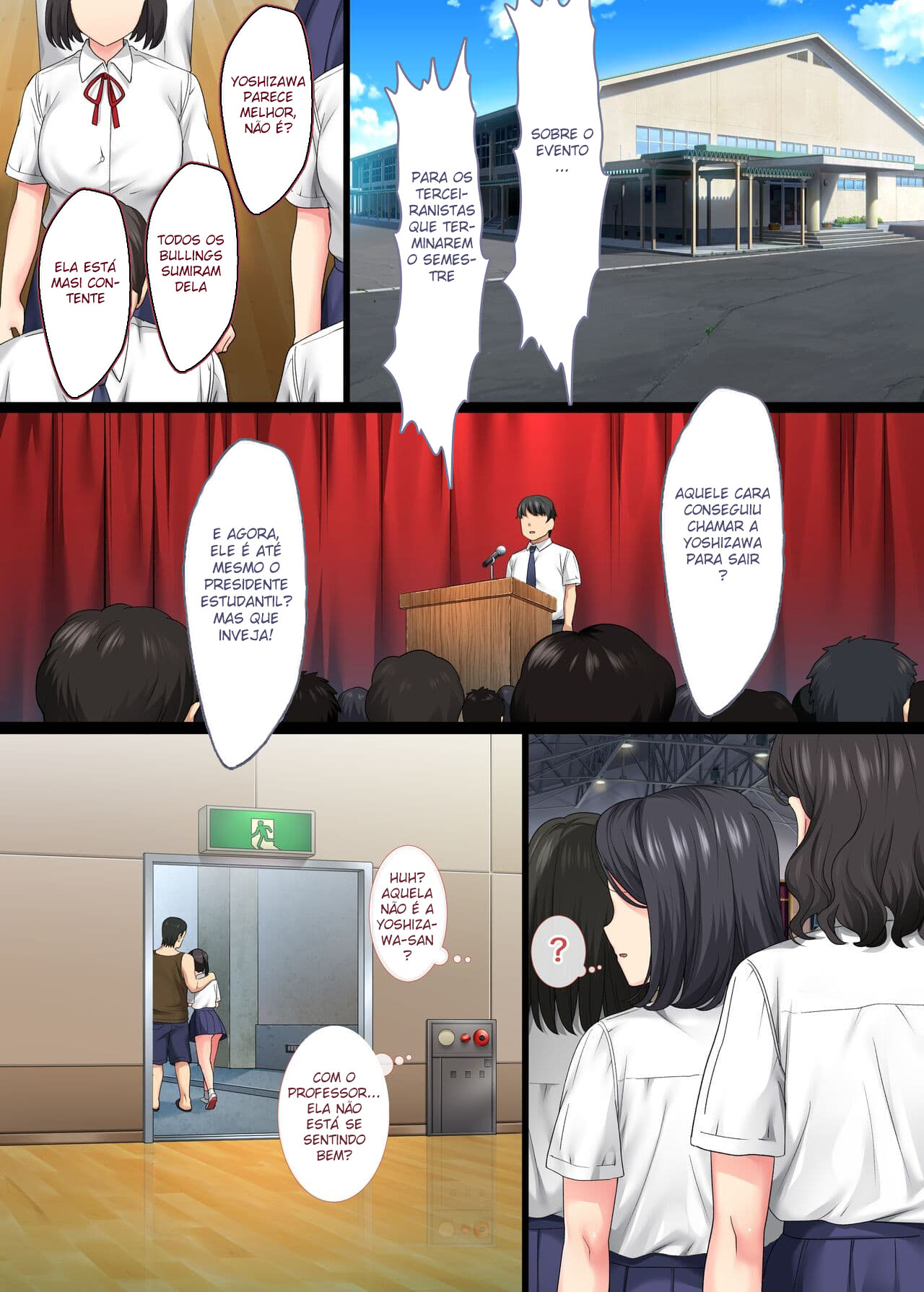 Uma Linda Garota Introvertida Usada por Seu Professor 3 - Page 4