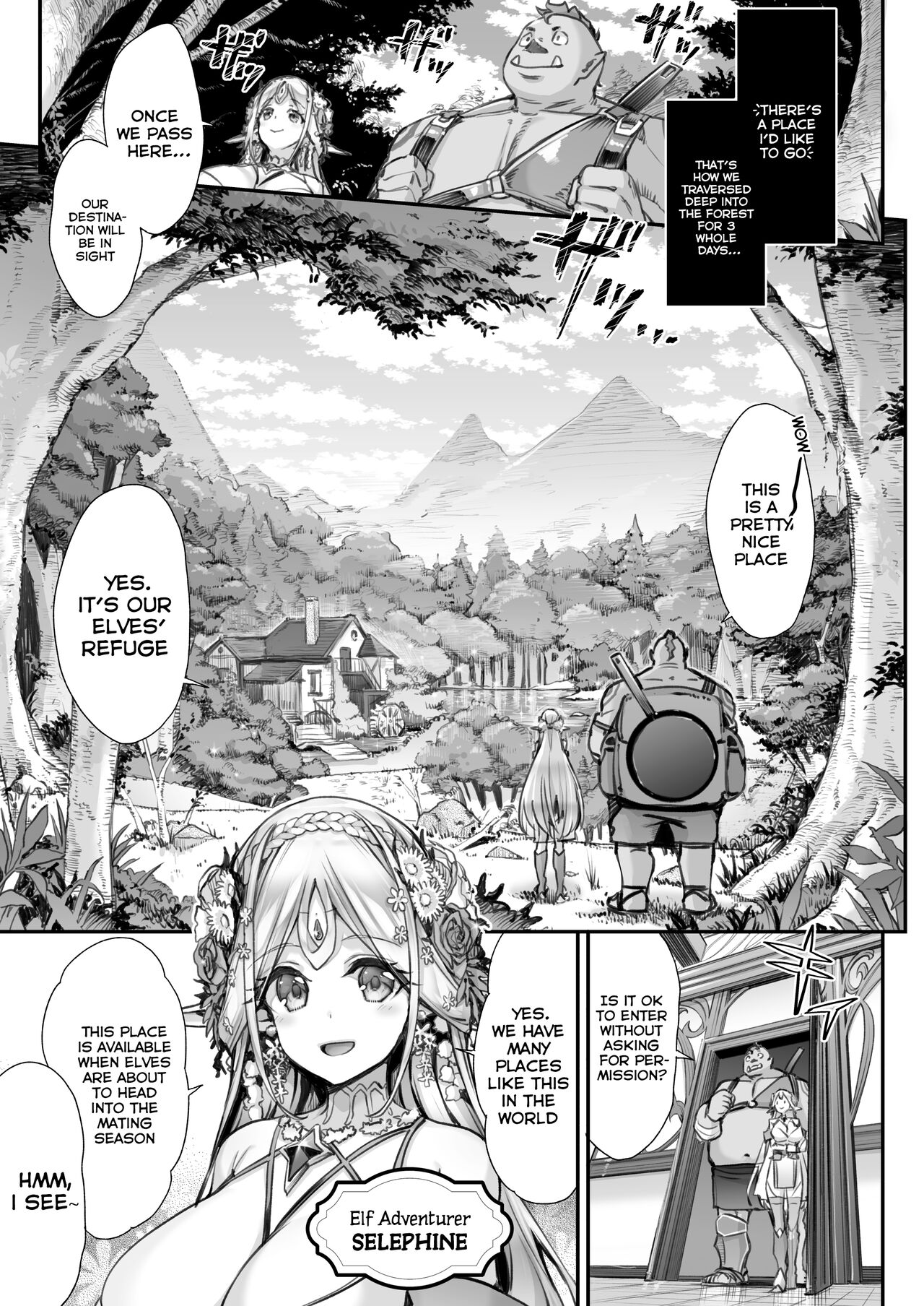Midara na Elf-san wa Orc-kun ga Osuki 2 - Page 2