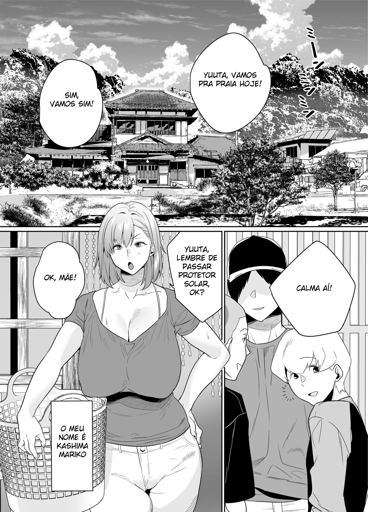 Sexo Quente e Doce De Verão Com a Mãe do meu Amigo - Page 3
